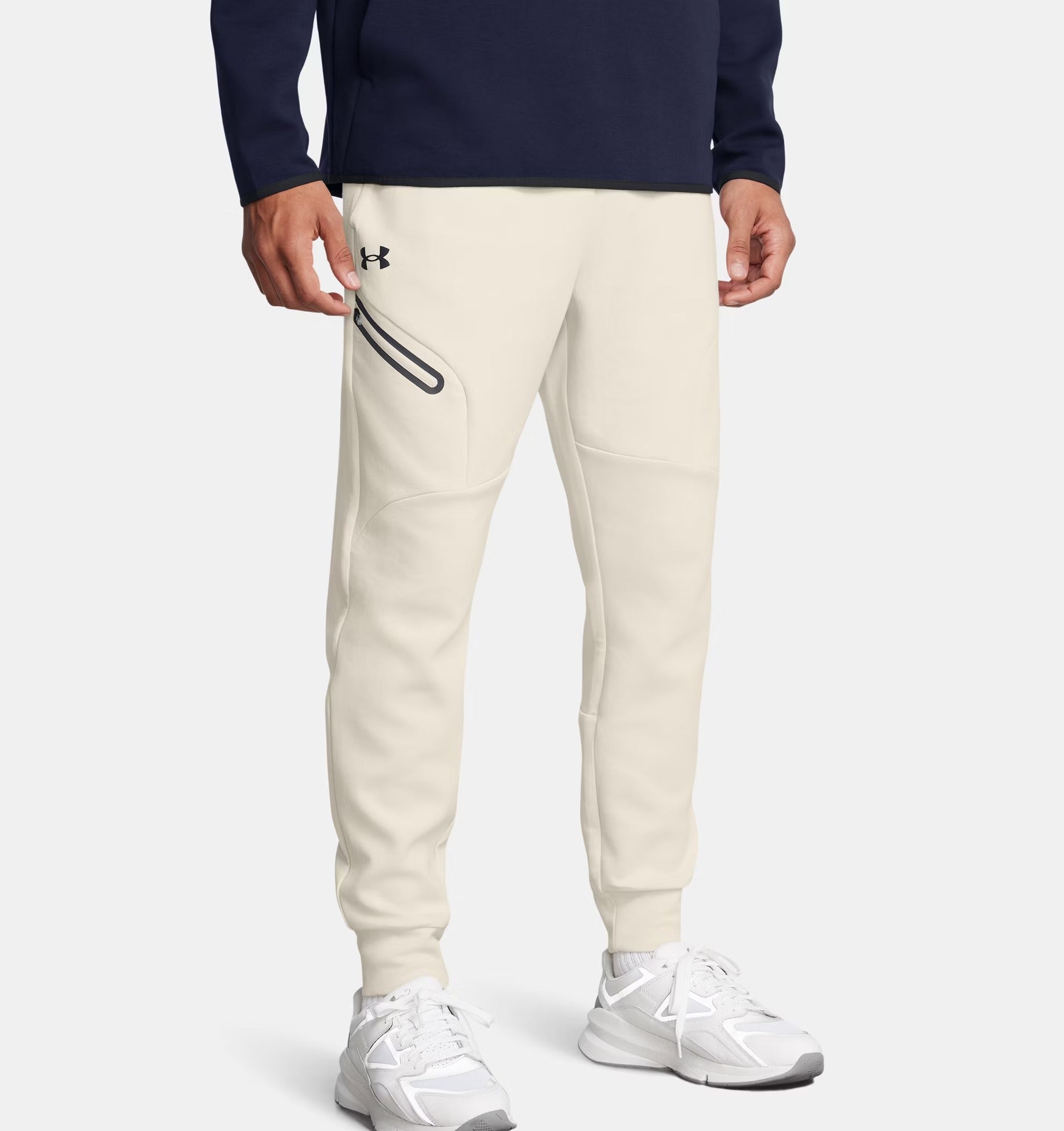 UNDER ARMOUR Jogger Uomo UNSTOPPABLE-Summit White