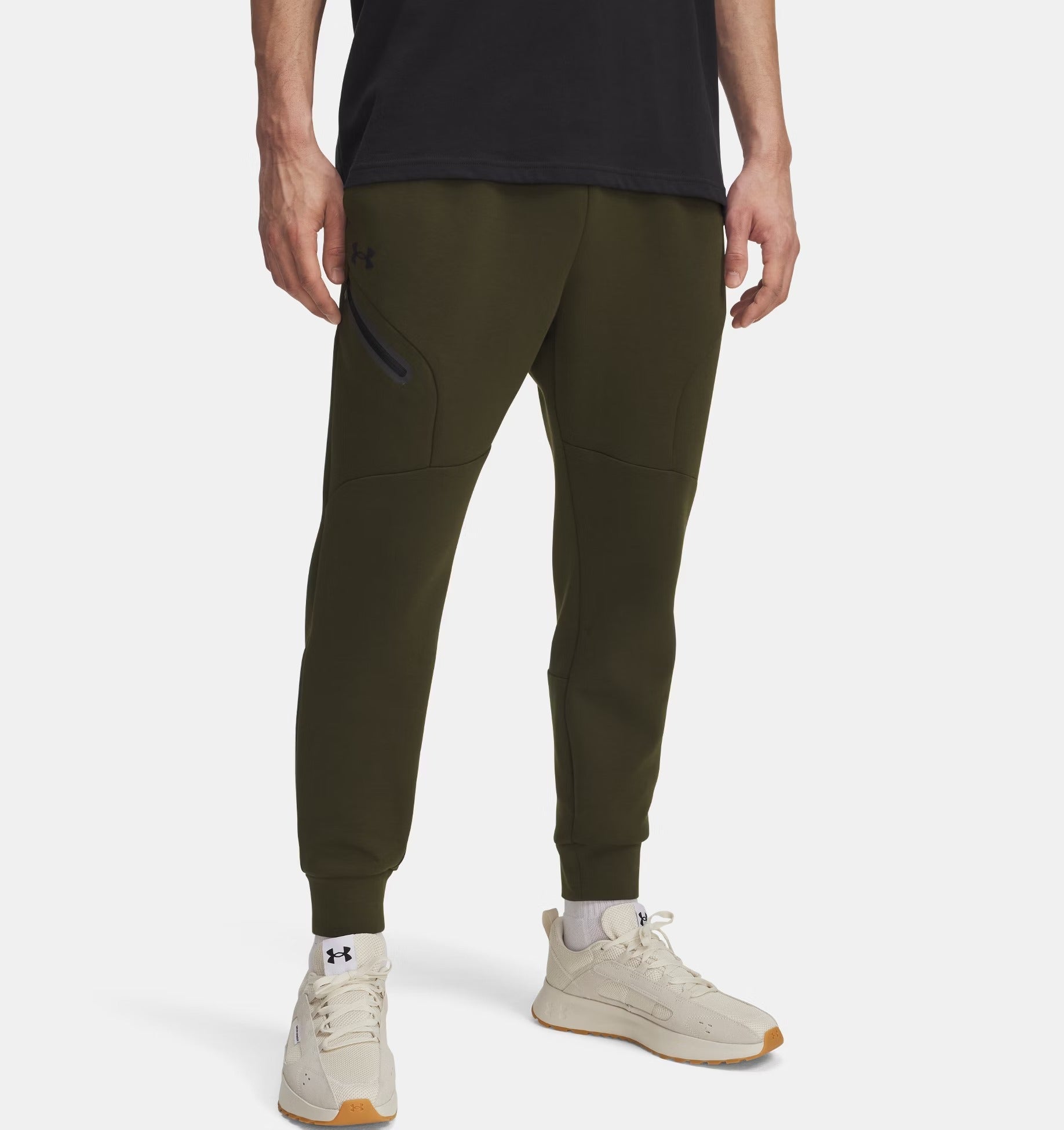 UNDER ARMOUR Jogger Uomo UNSTOPPABLE-Expedition Green