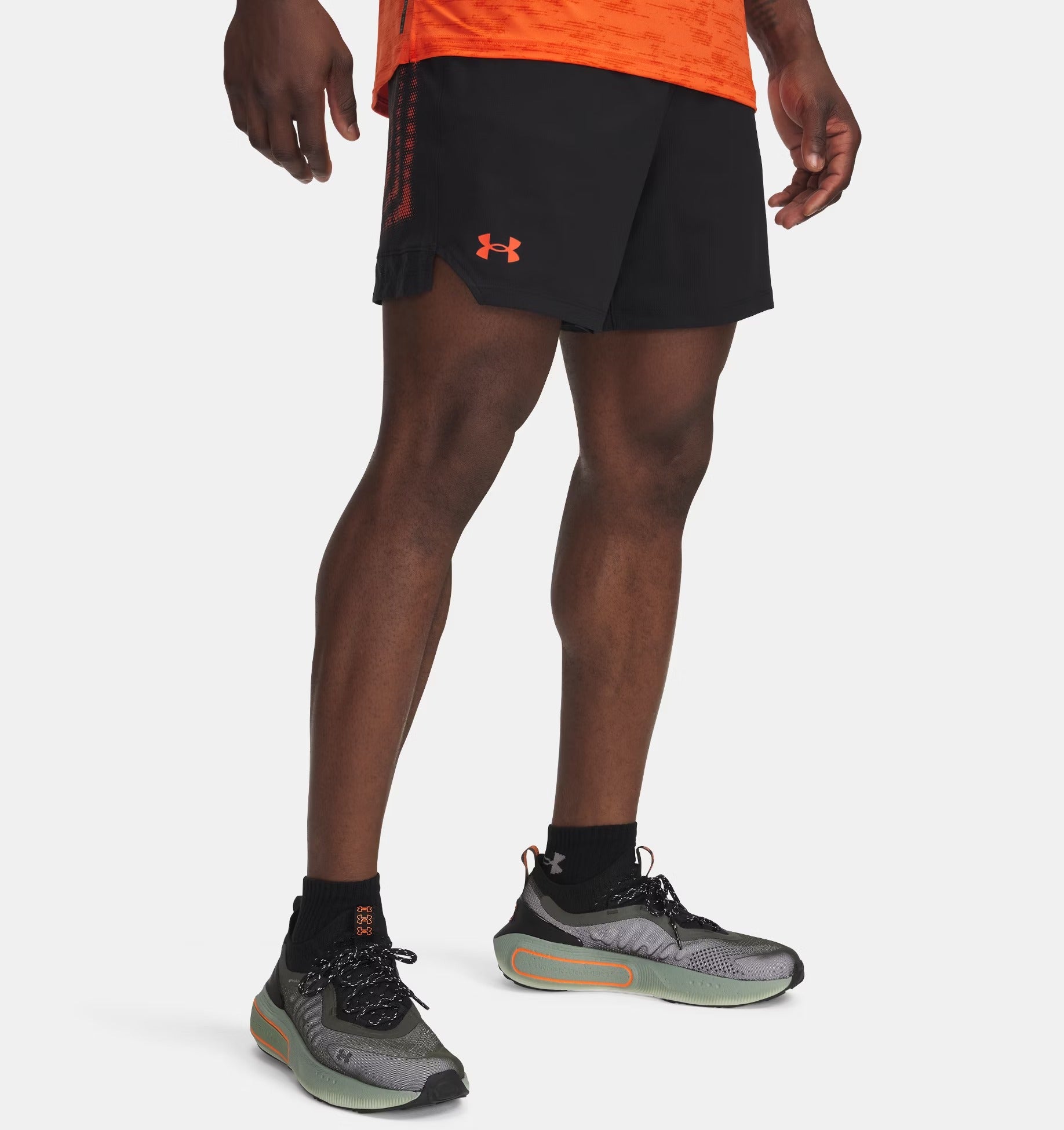 Under Armour Shorts Uomo Vanish Woven Graphic 15cm-Black
