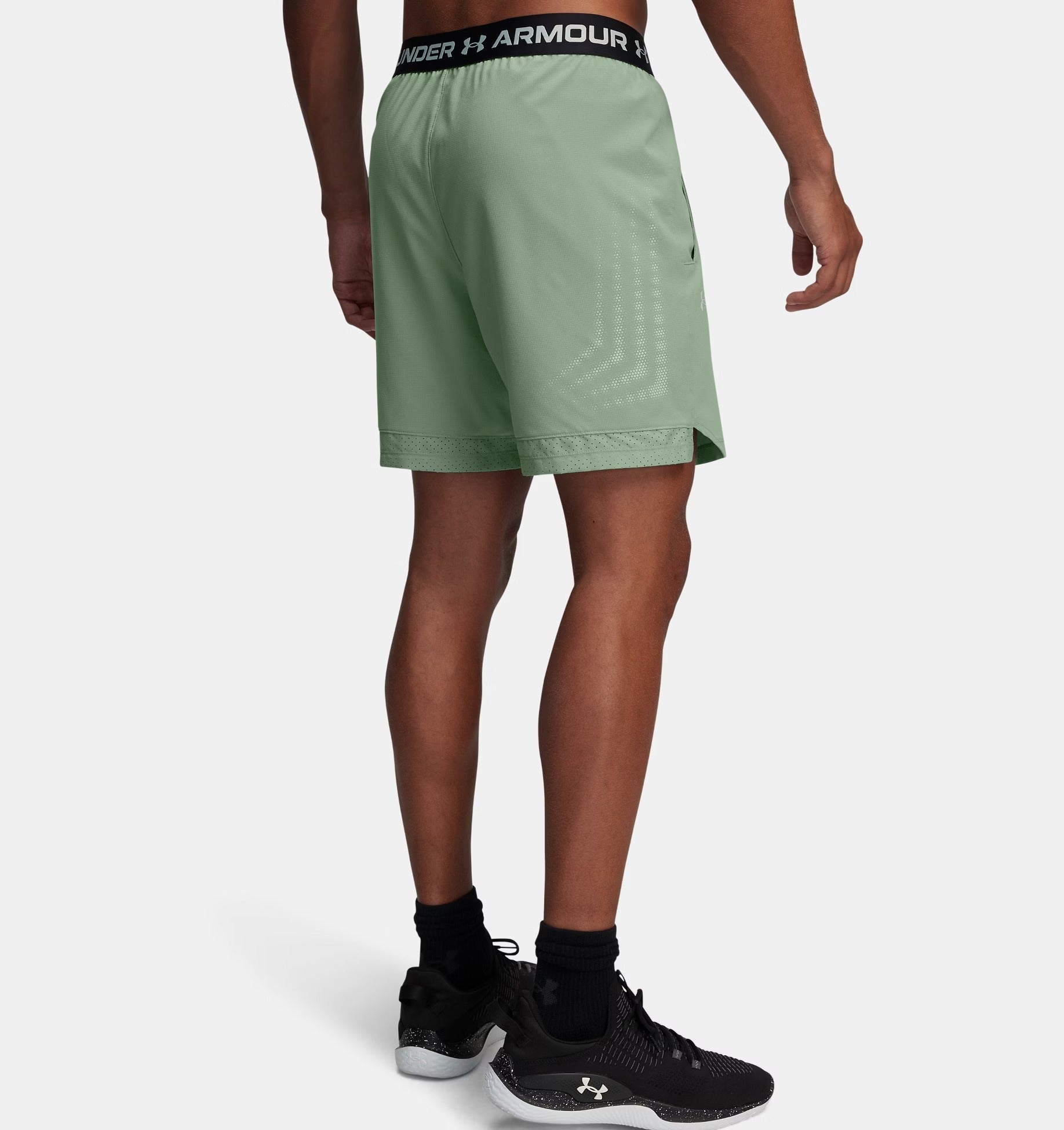 Under Armour Shorts Uomo Vanish Woven Graphic 15cm-Salica Green