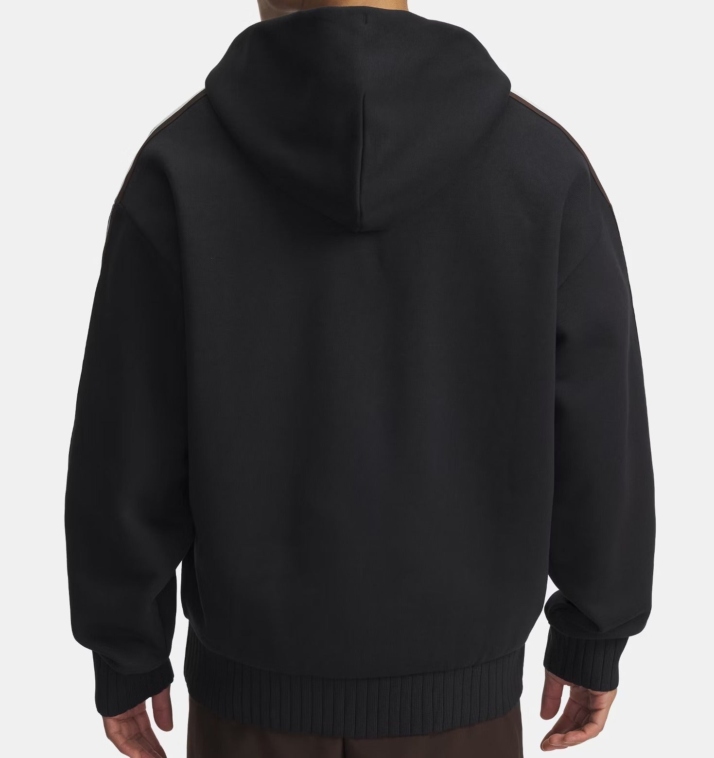 UNDER ARMOUR Felpa Uomo ICON HEAVYWEIGHT RIB Full Zip-Black