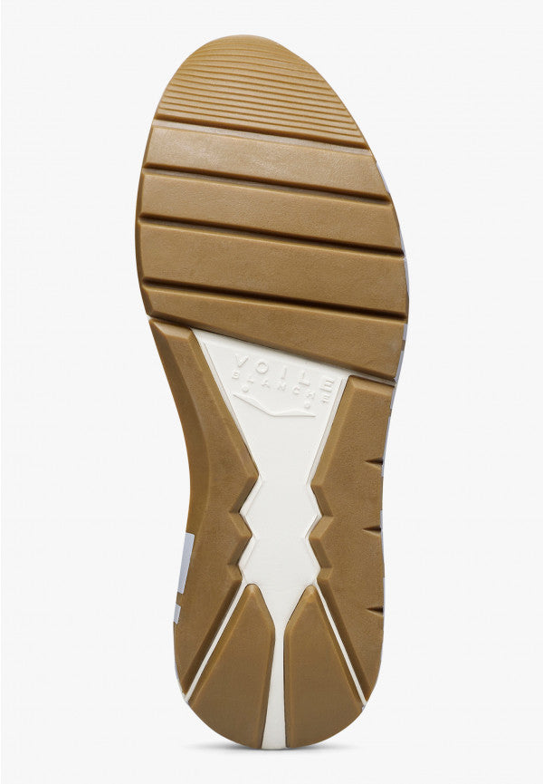 VOILE BLANCHE Sneaker Uomo Club01-Marrone Navy