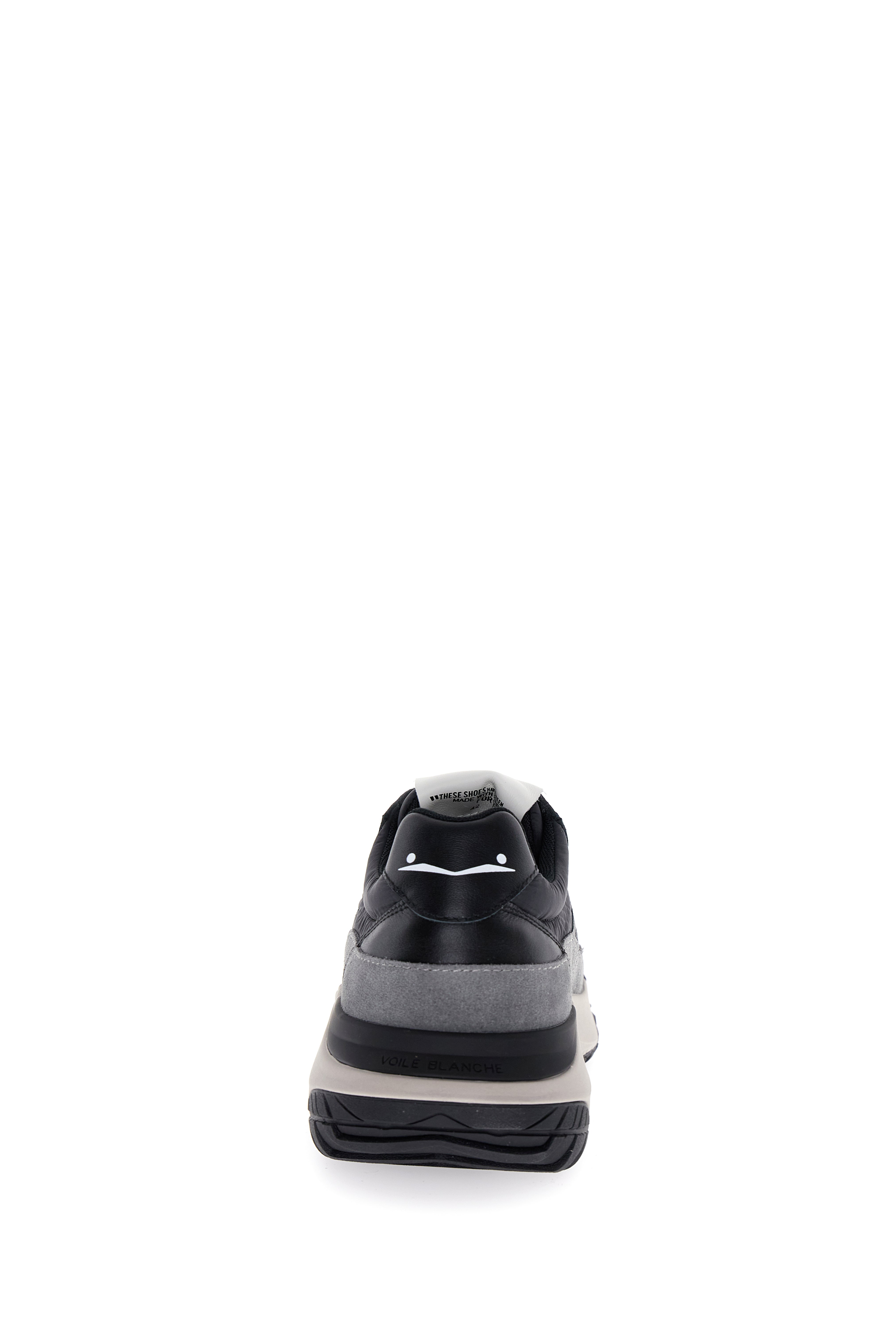 VOILE BLANCHE Sneaker Uomo Club Act-Antracite Nero