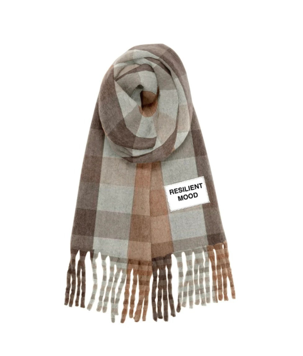 VTD Maxi Sciarpa "Resilient Mood"-Multicolor