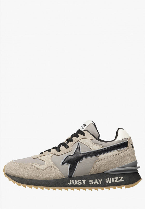 W6YZ Sneaker Uomo Yak-M-Tortora Beige Nero | walcor-it
