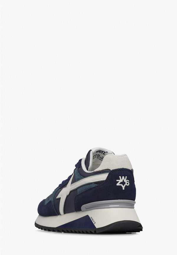 W6YZ Sneaker Uomo Yak-M-Navy Bianco