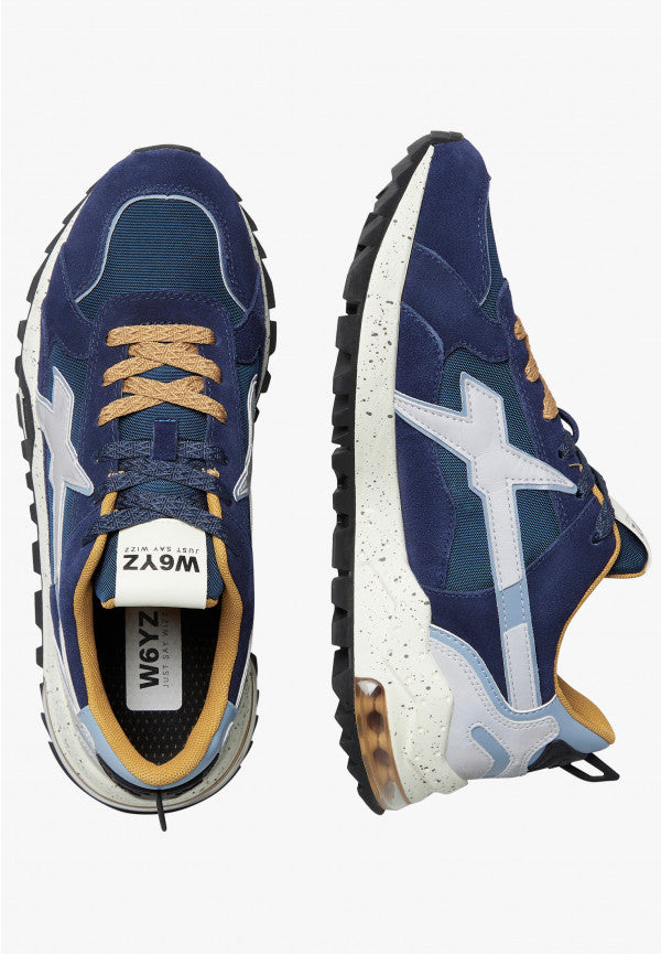 W6YZ Sneaker Uomo Breeze 3-M-Navy