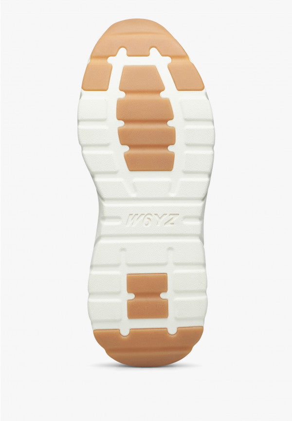 W6YZ Sneaker Donna Mia-W-Marrone Beige Platino