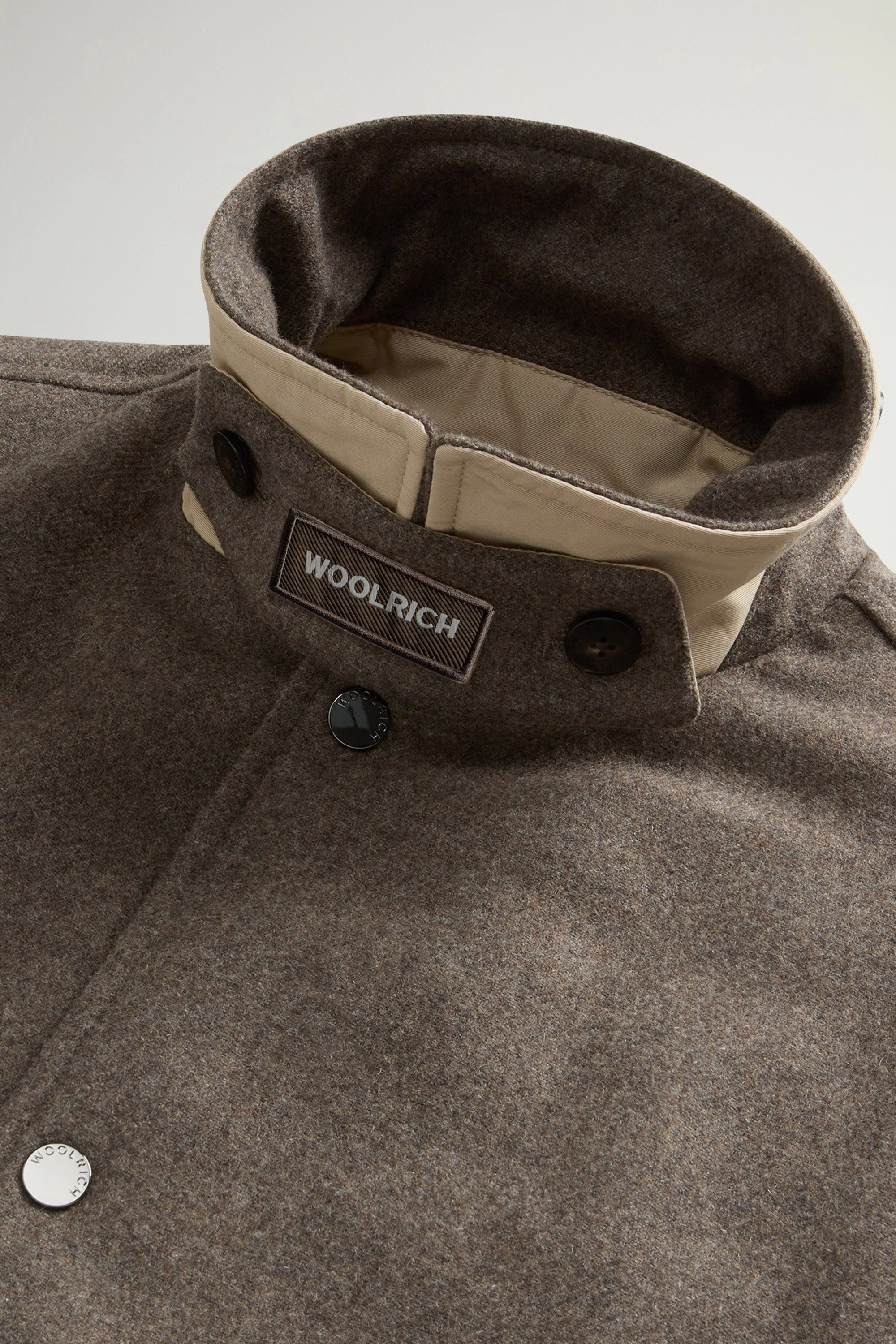 WOOLRICH Giacca Camicia Uomo WOOL KEATING-Falcon