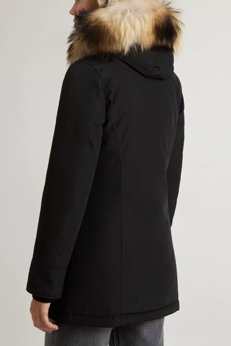 WOOLRICH Parka Donna ARCTIC RACCOON-Black