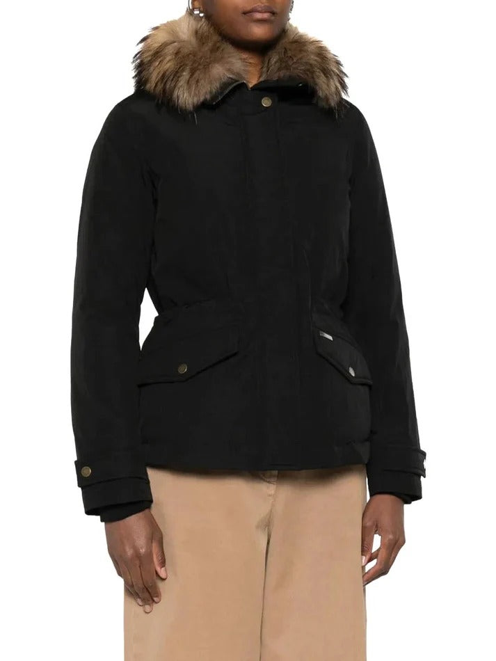 WOOLRICH Giacca Donna GRACE FUR-Black