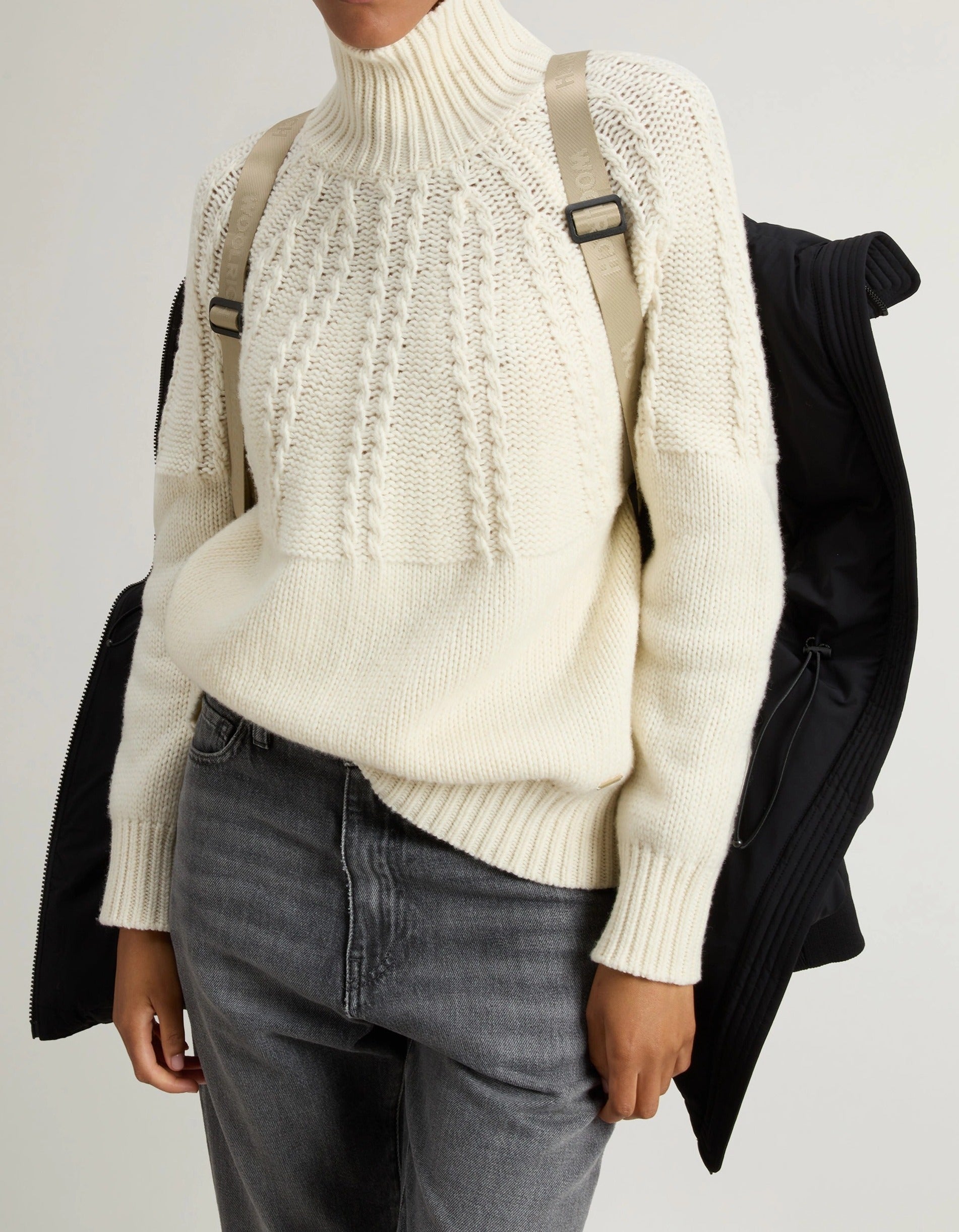 WOOLRICH Piumino Donna CLOUD MADISON-Black