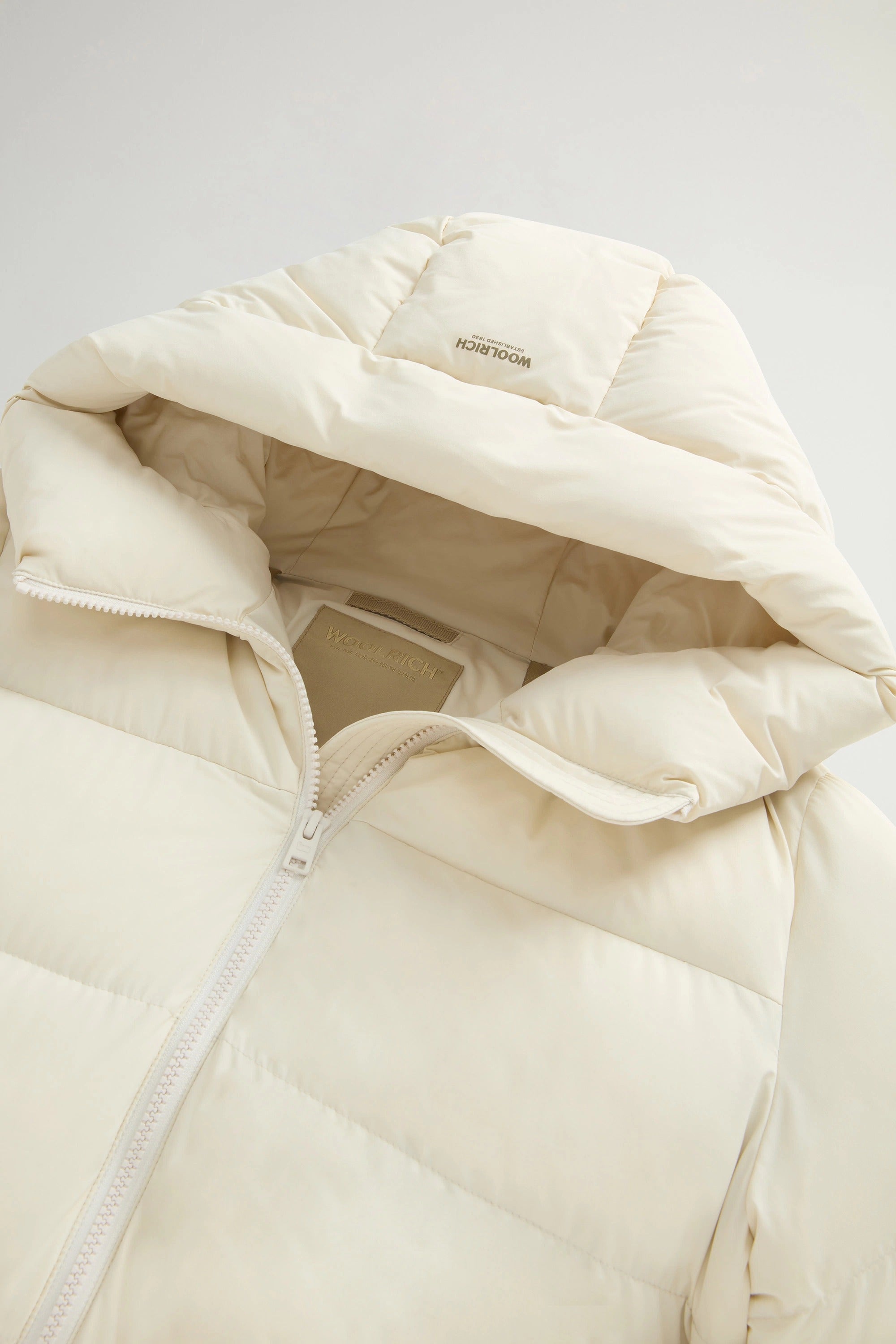 WOOLRICH Piumino Donna CLOUD MADISON-Milky Cream