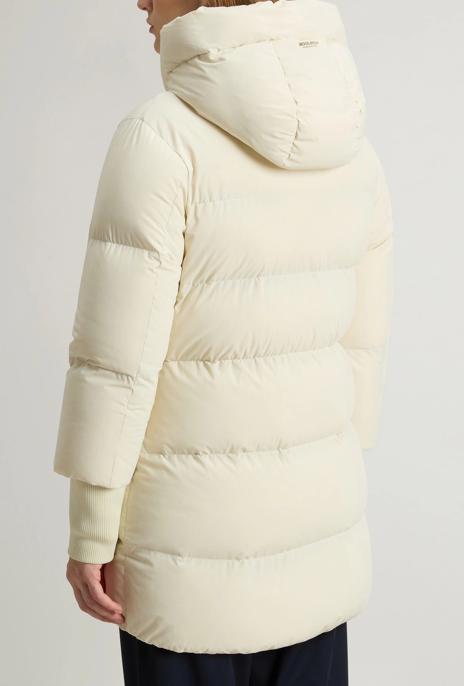 WOOLRICH Piumino Donna CLOUD MADISON-Milky Cream