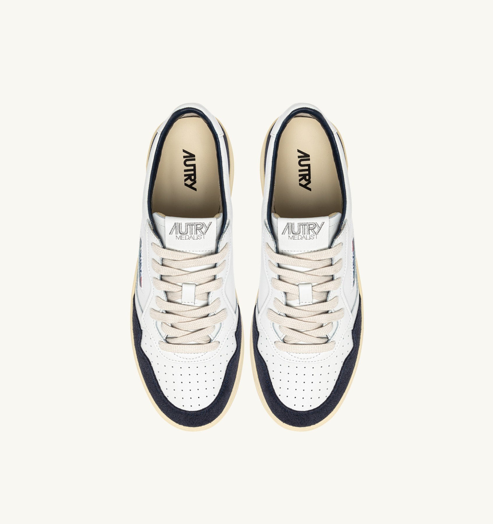 AUTRY Sneaker Uomo Medalist Low-White Ocean