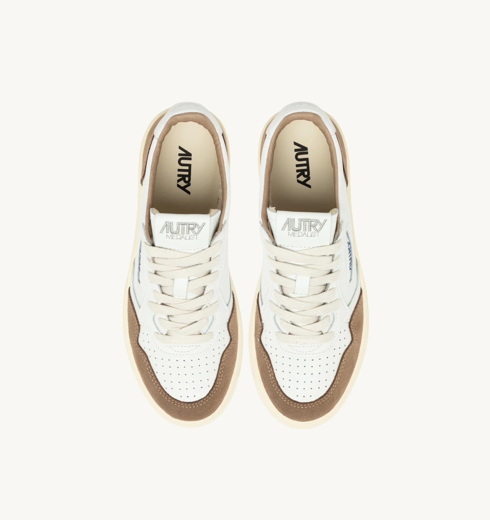AUTRY Sneaker Uomo Medalist Low-White Antilope