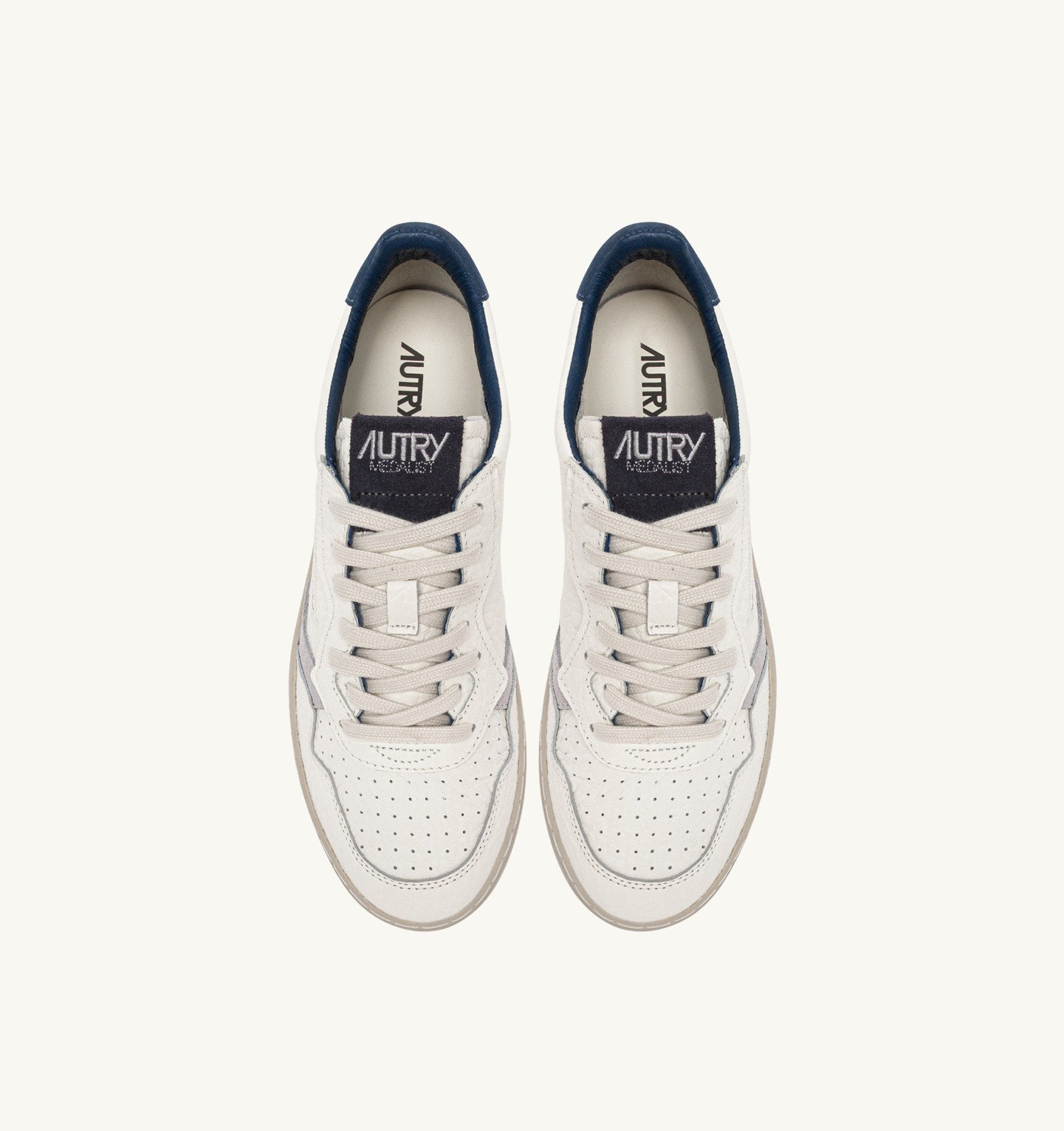 AUTRY Sneaker Uomo Medalist Low-White Blu Periscope
