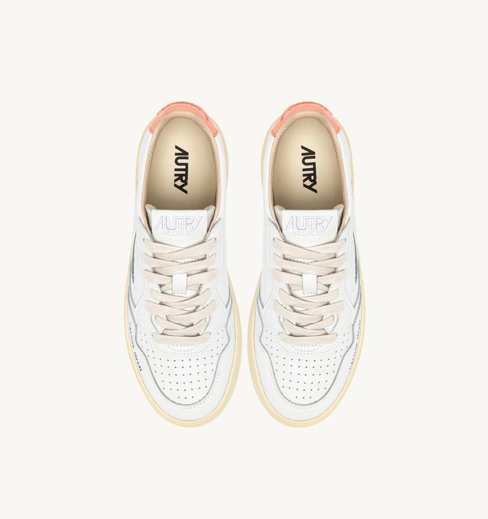AUTRY Sneaker Uomo Medalist Low Super Vintage-White Space Copper