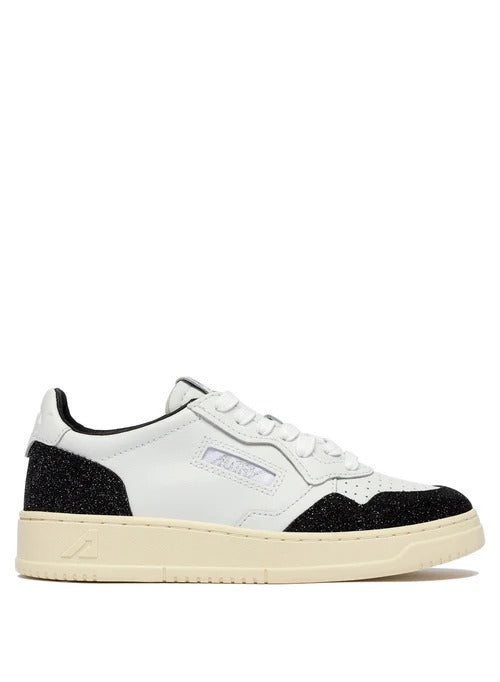 AUTRY Sneaker Donna Medalist Low-White Black