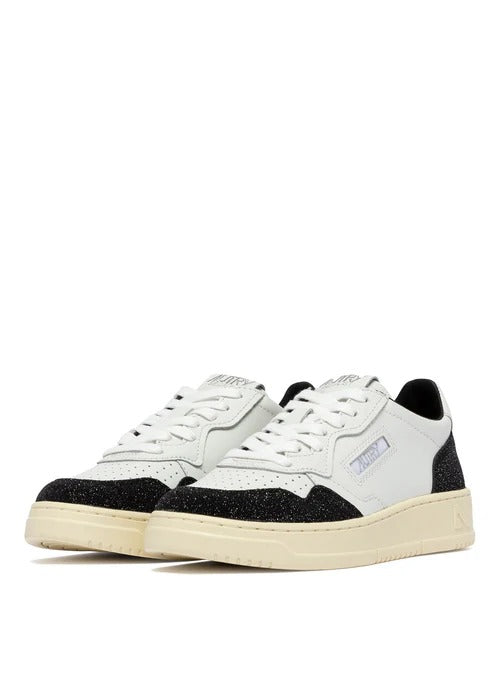 AUTRY Sneaker Donna Medalist Low-White Black