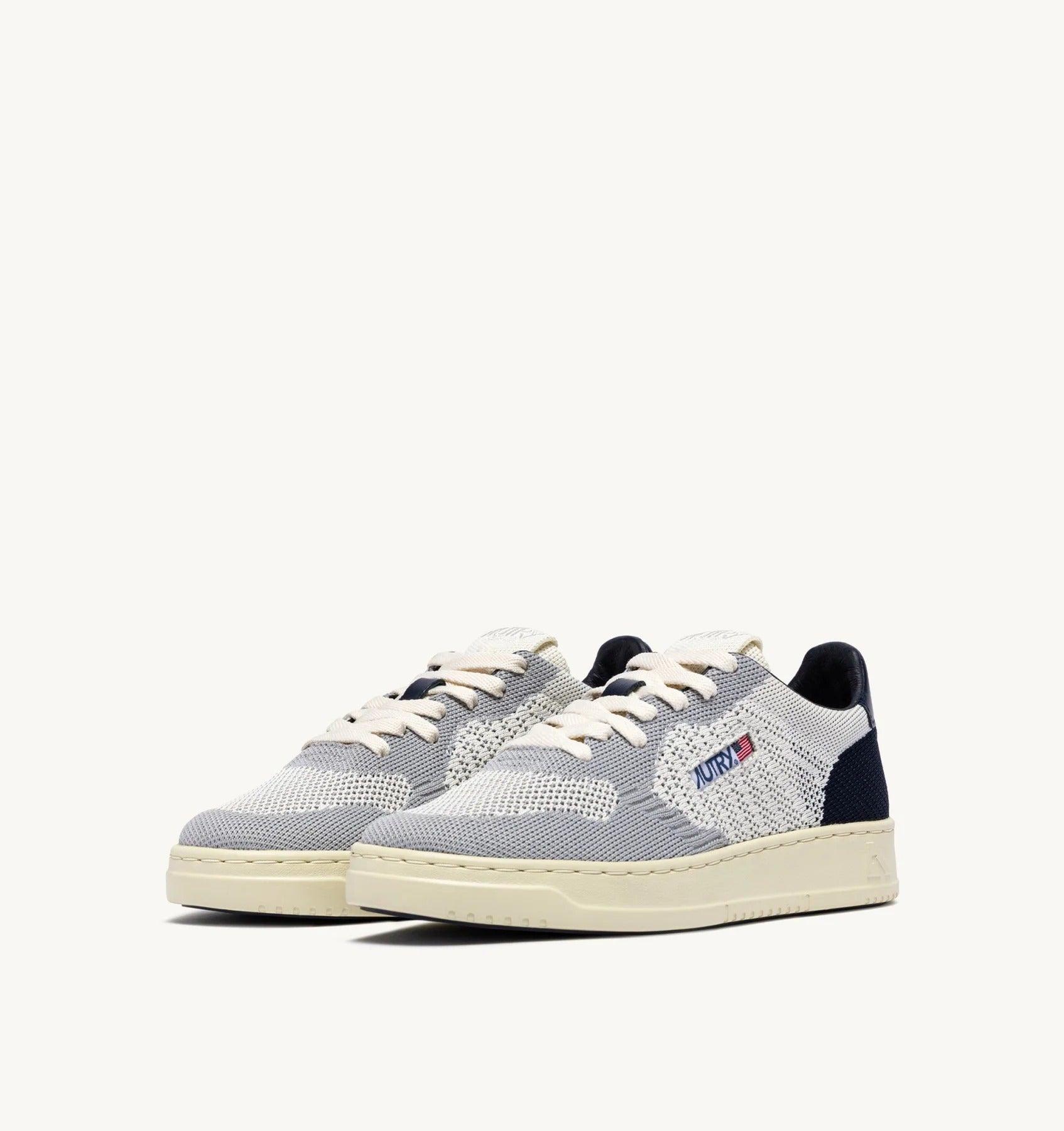 AUTRY Sneaker Uomo Medalist EASEKNIT LOW-Ivory Space Loft