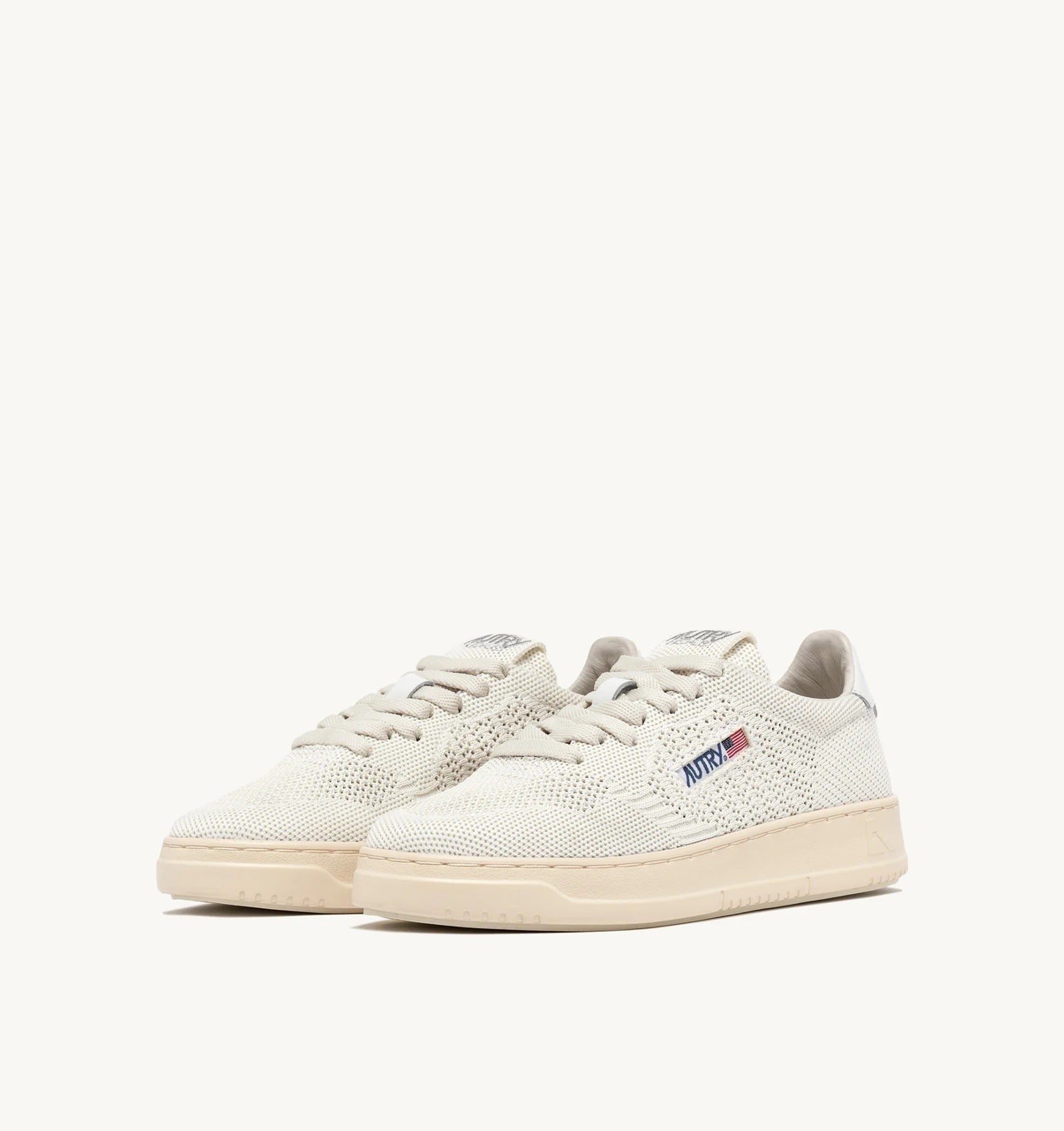 AUTRY Sneaker Uomo Medalist EASEKNIT LOW-Ivory