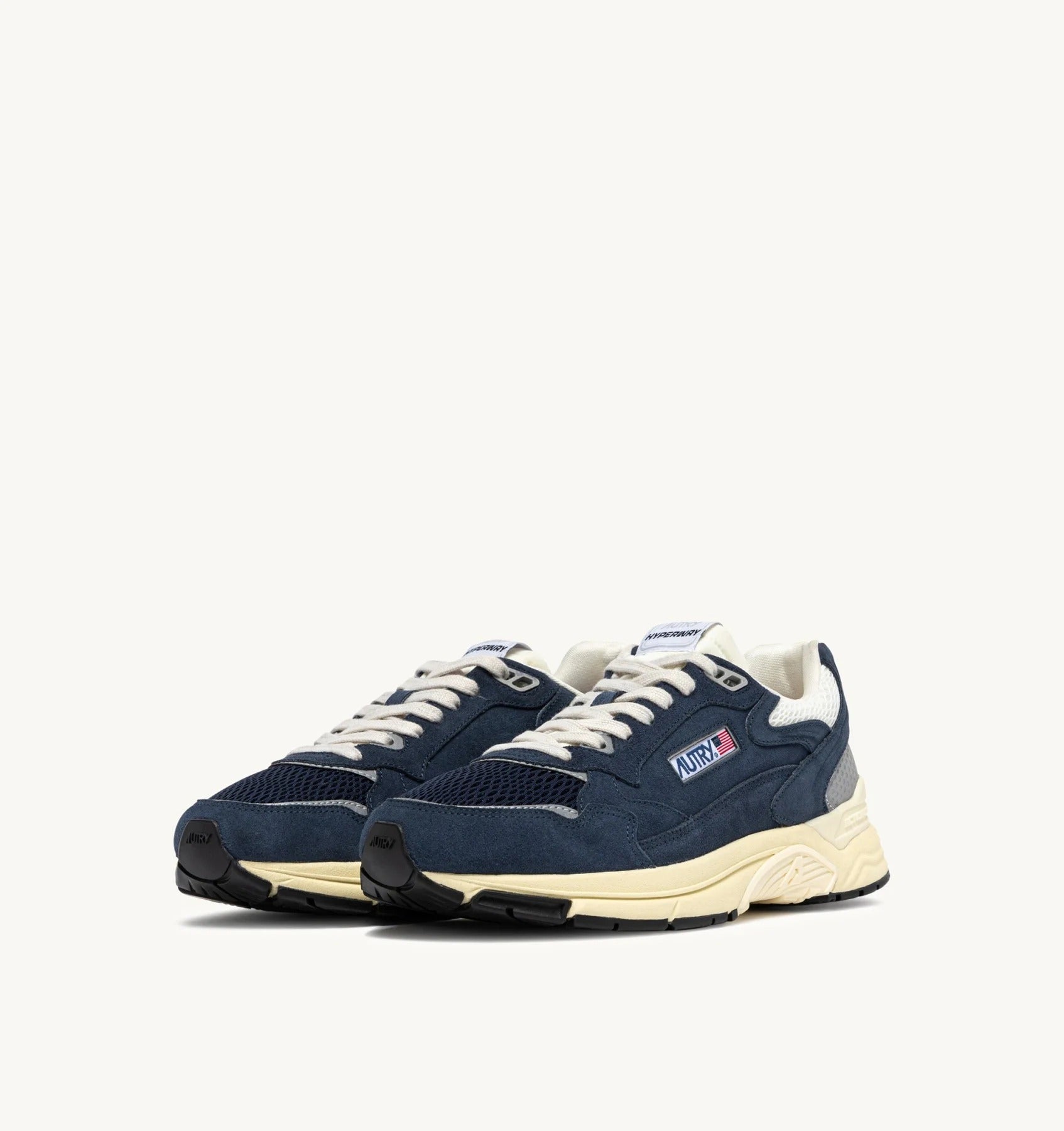 AUTRY Sneaker Uomo Hyperway Low-Blue Silver