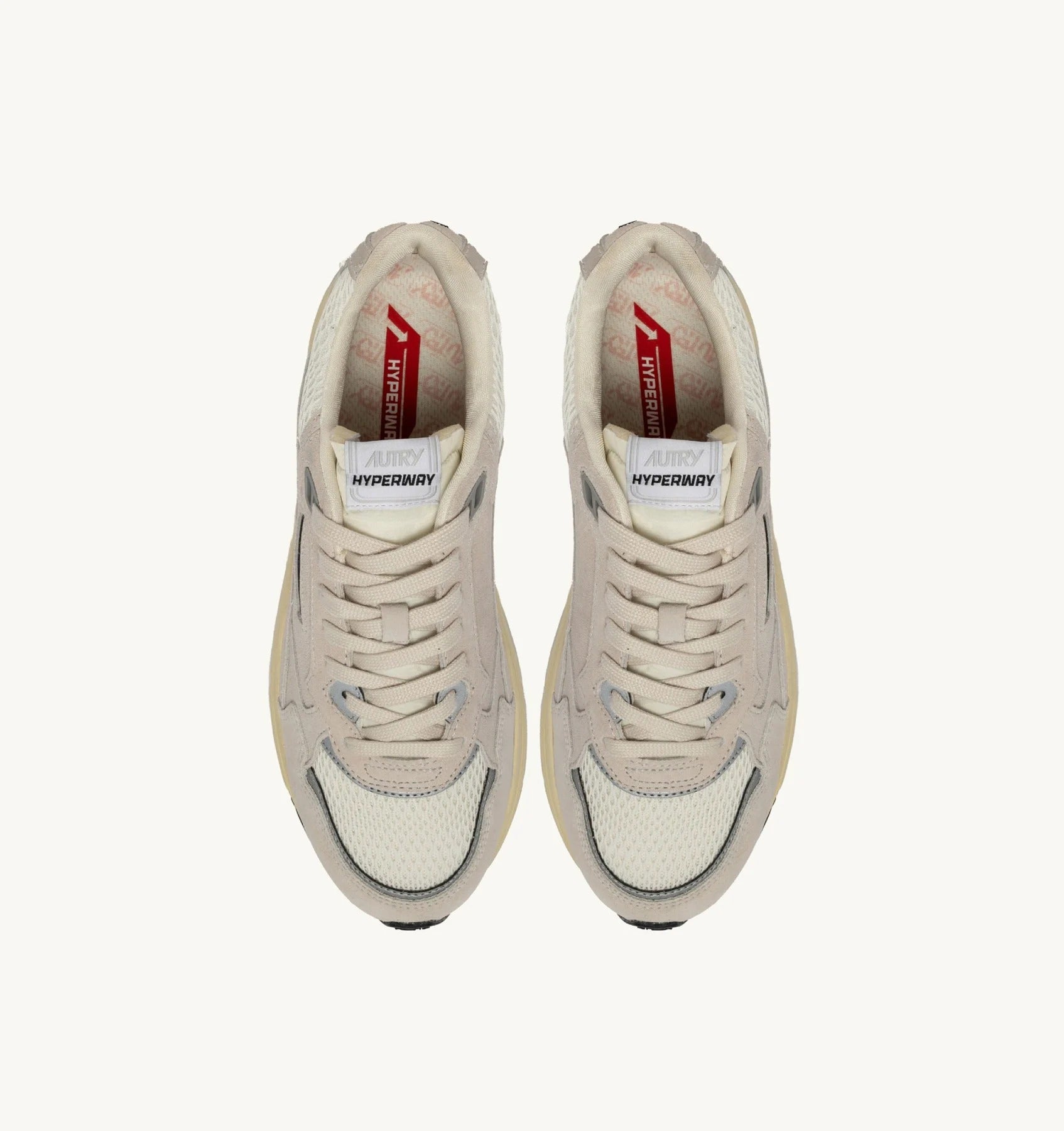 AUTRY Sneaker Uomo Hyperway Low-White Silver