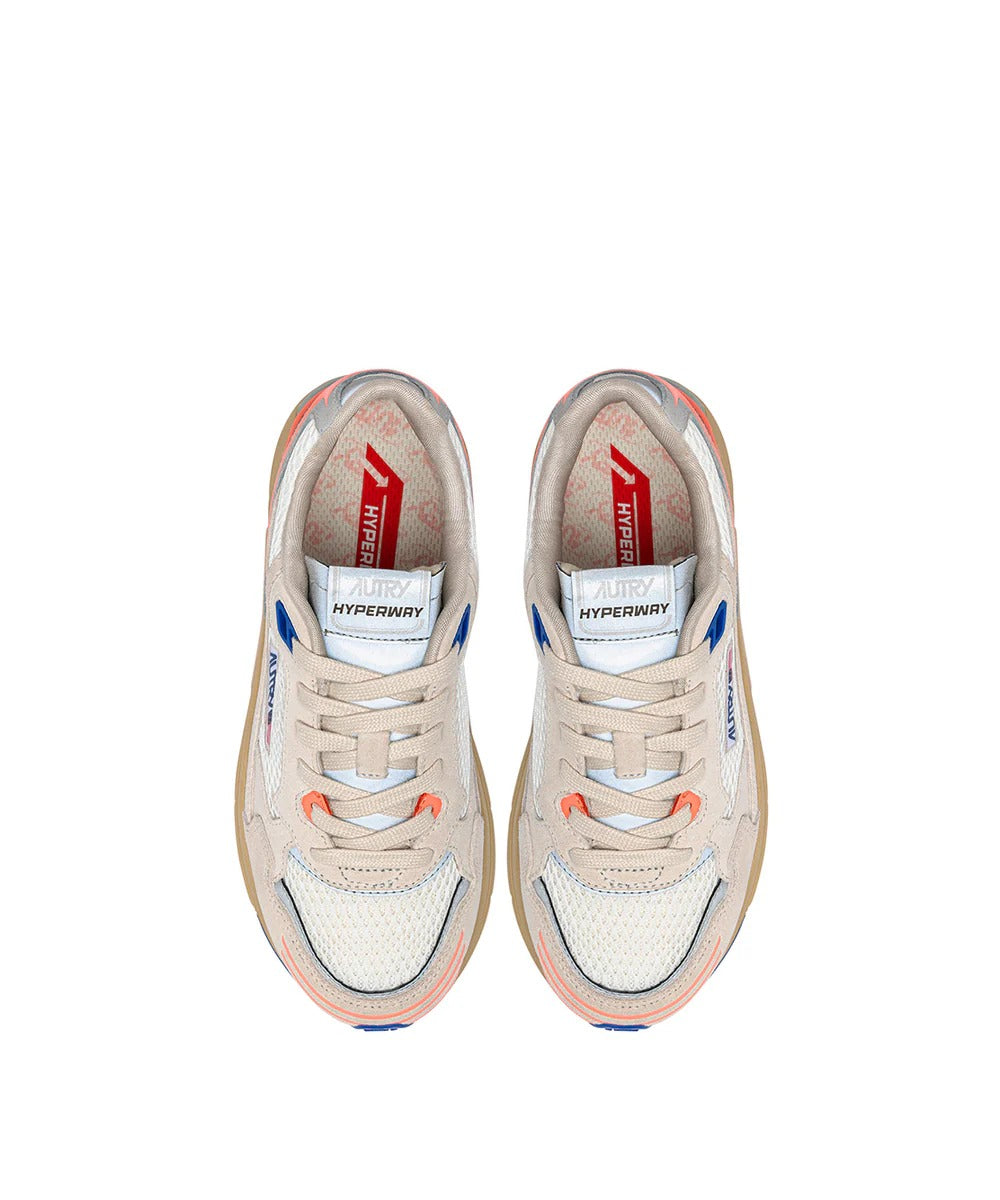 AUTRY Sneaker Donna Hyperway Low-White Peach