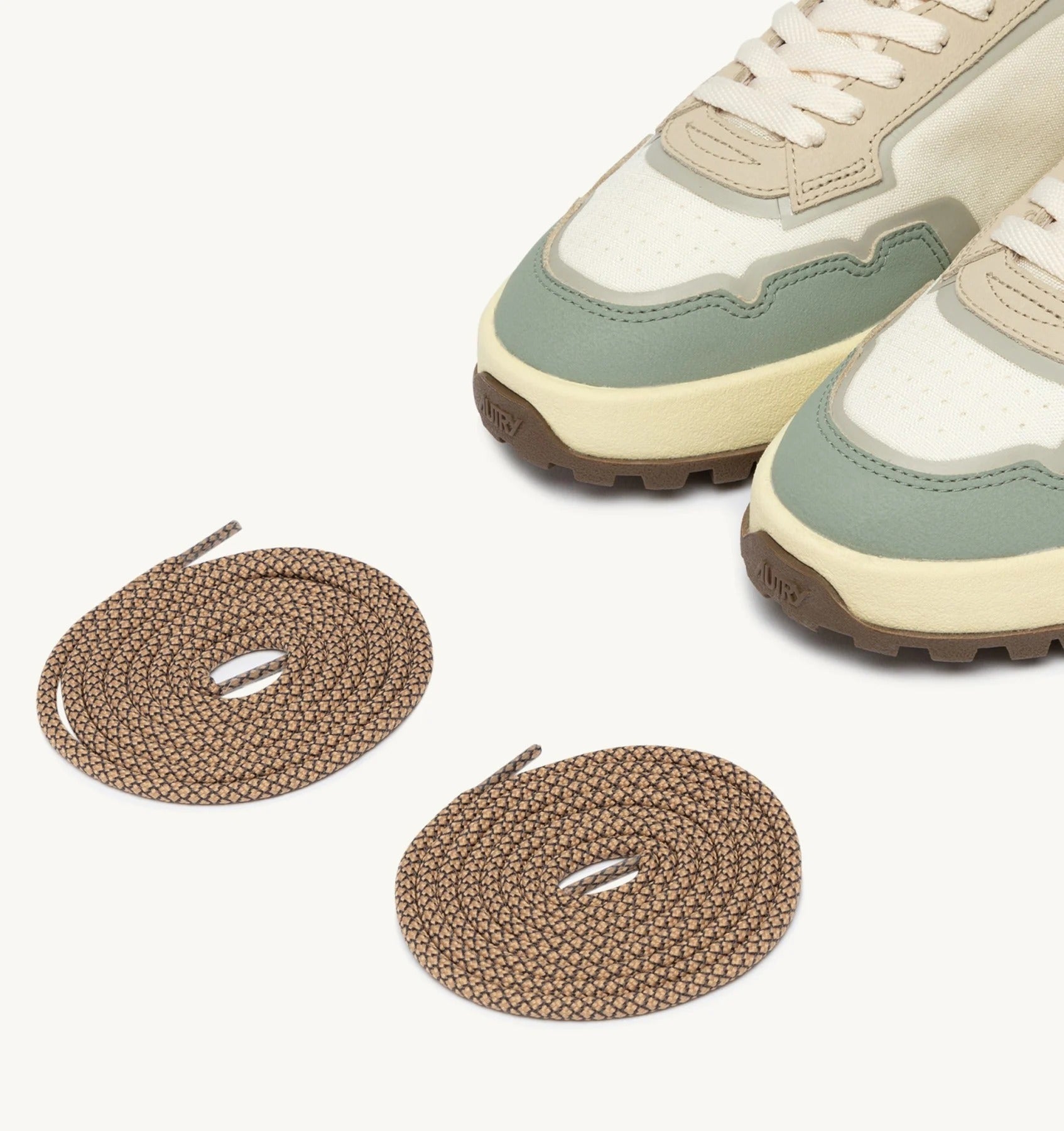 AUTRY Sneaker Uomo Wildspace Low-White Marshmallow Sea Grass