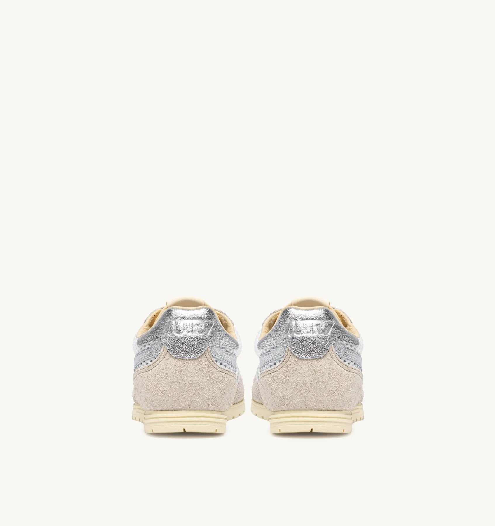 AUTRY Sneaker Donna Windspin Low-White Sand Silver