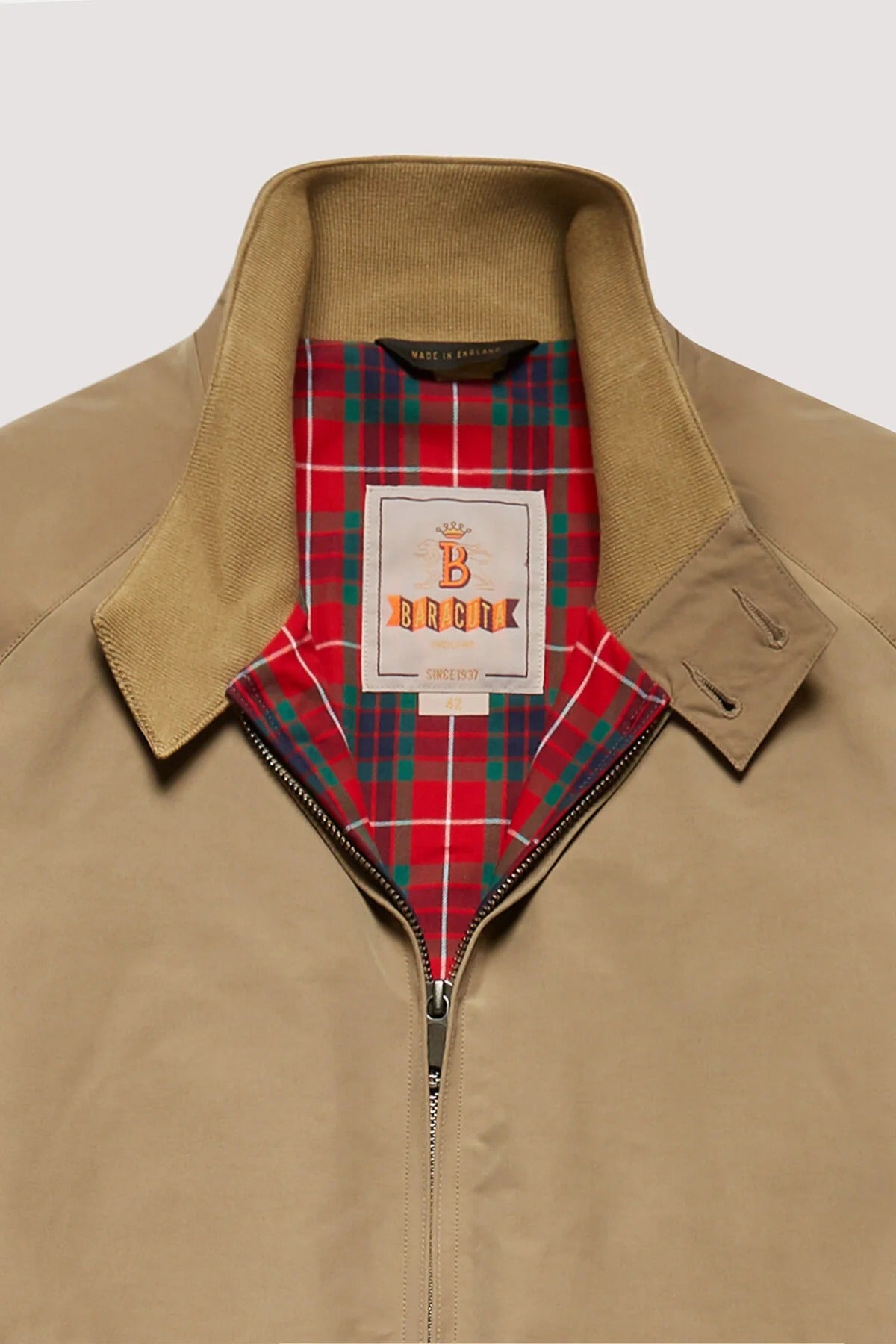 BARACUTA Giubbino Uomo G9 Harrington-Tan
