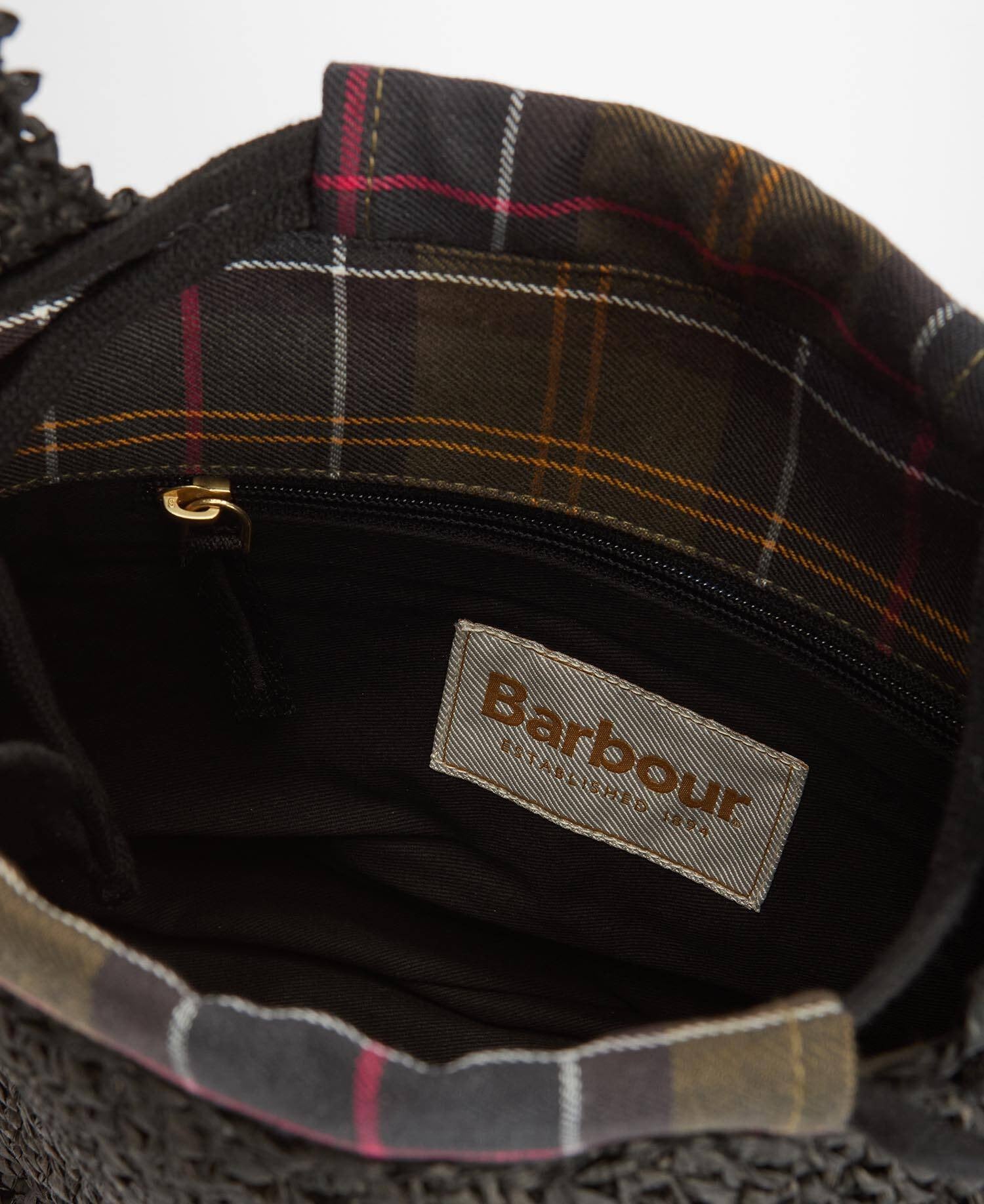 BARBOUR Borsa Tote LILY SOFT-Nero