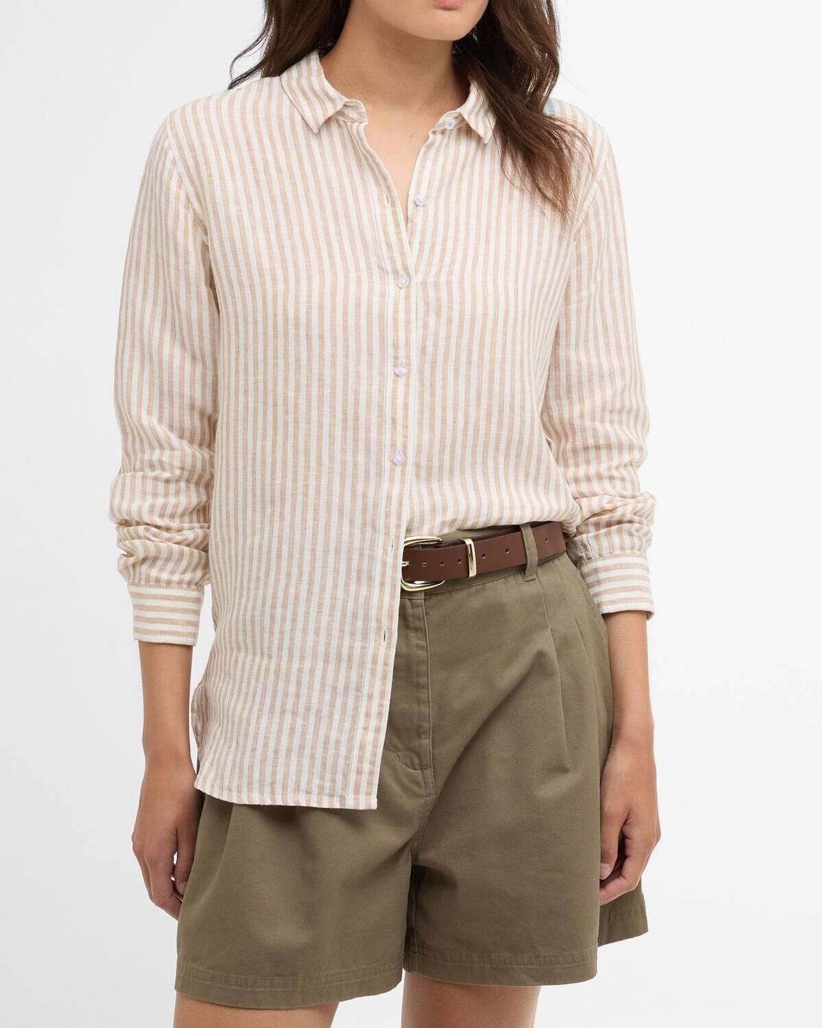 BARBOUR Camicia Donna MARINE-Hessian Stripe