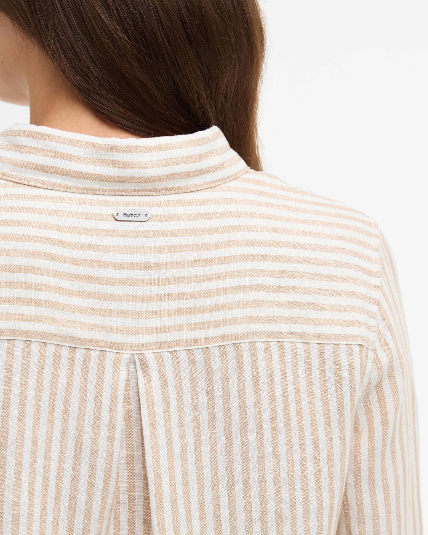 BARBOUR Camicia Donna MARINE-Hessian Stripe