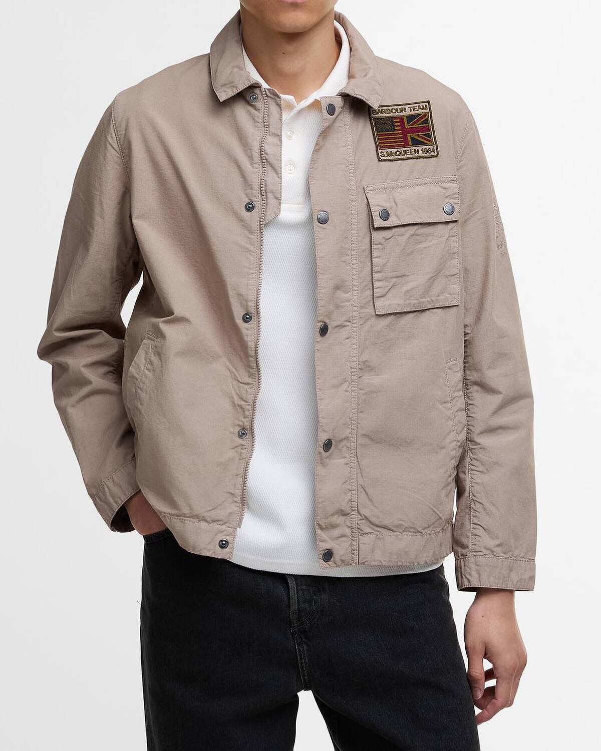 BARBOUR Giacca Uomo WORKERS-Timberwolf