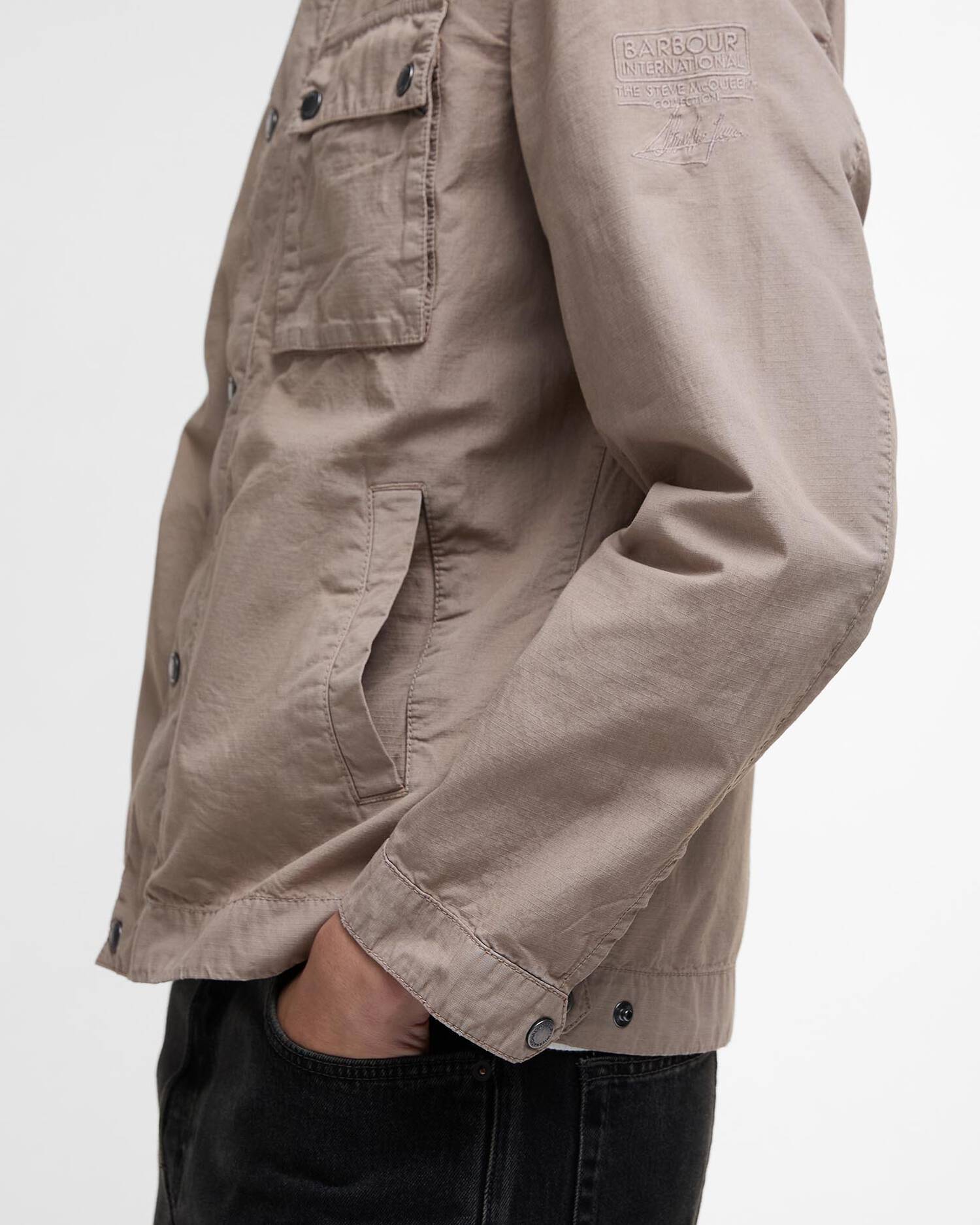 BARBOUR Giacca Uomo WORKERS-Timberwolf