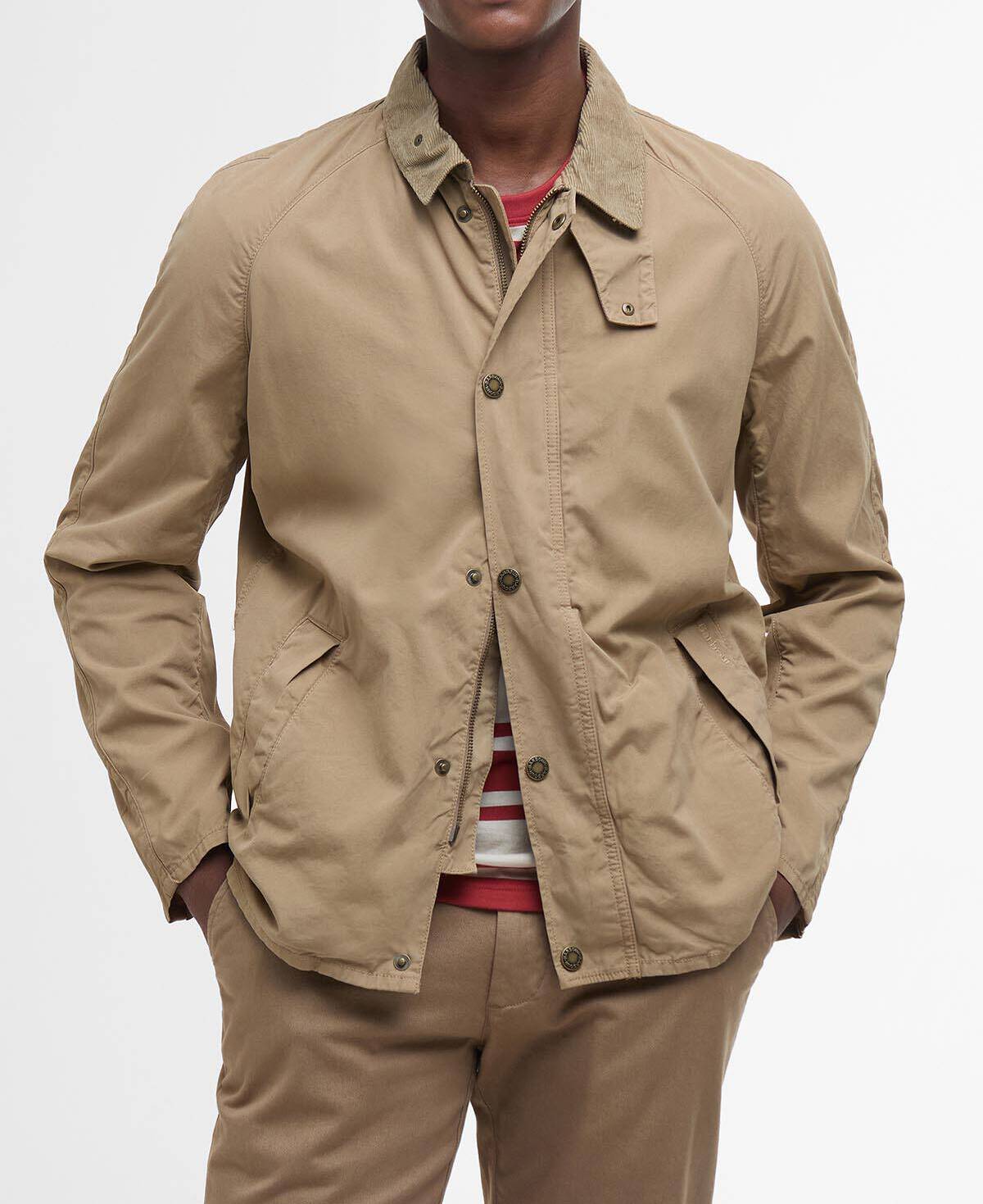 BARBOUR Giacca Uomo TRACKER-Washed Stone