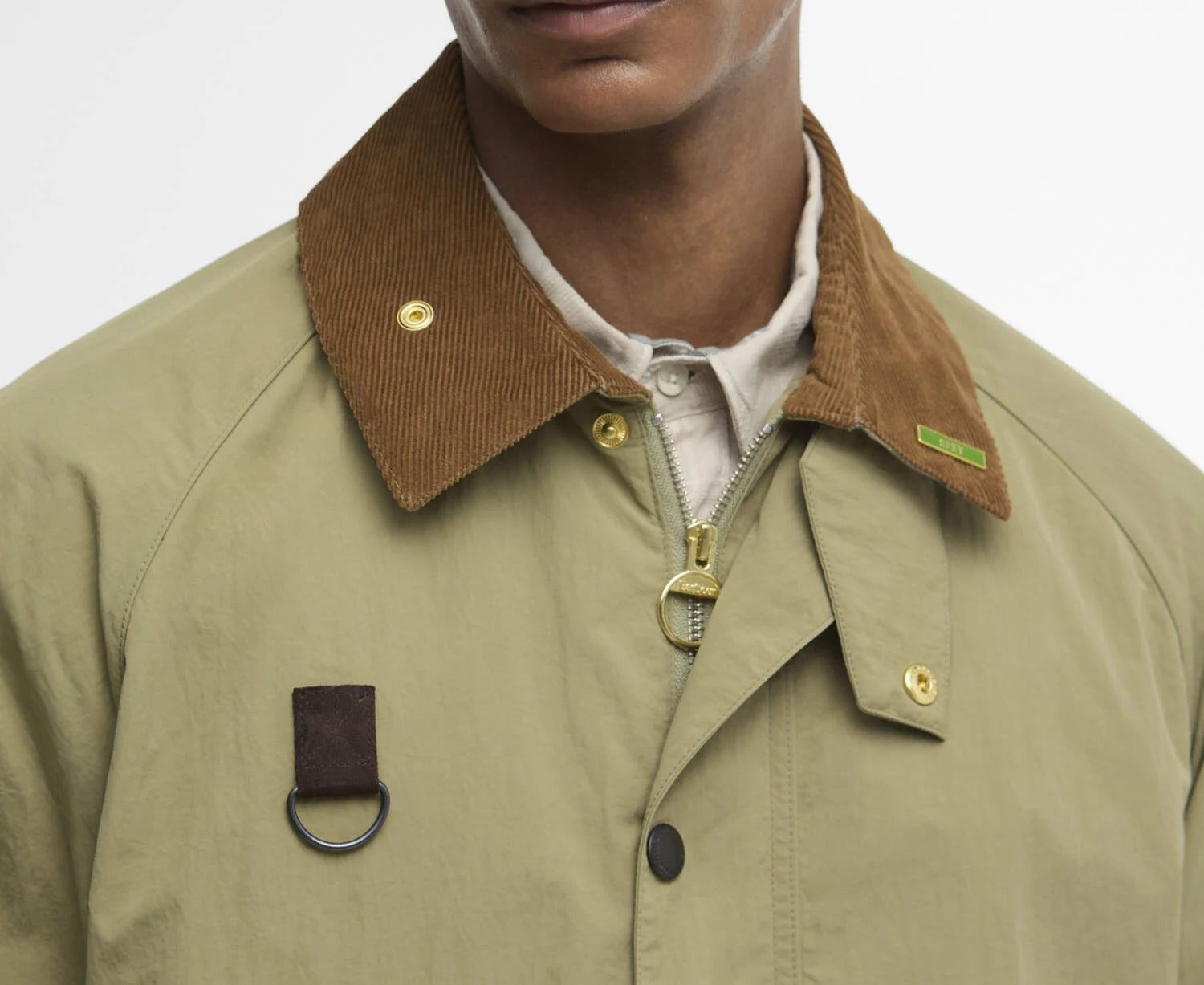 BARBOUR Giacca Uomo SPEY ICONS-Bleached Olive