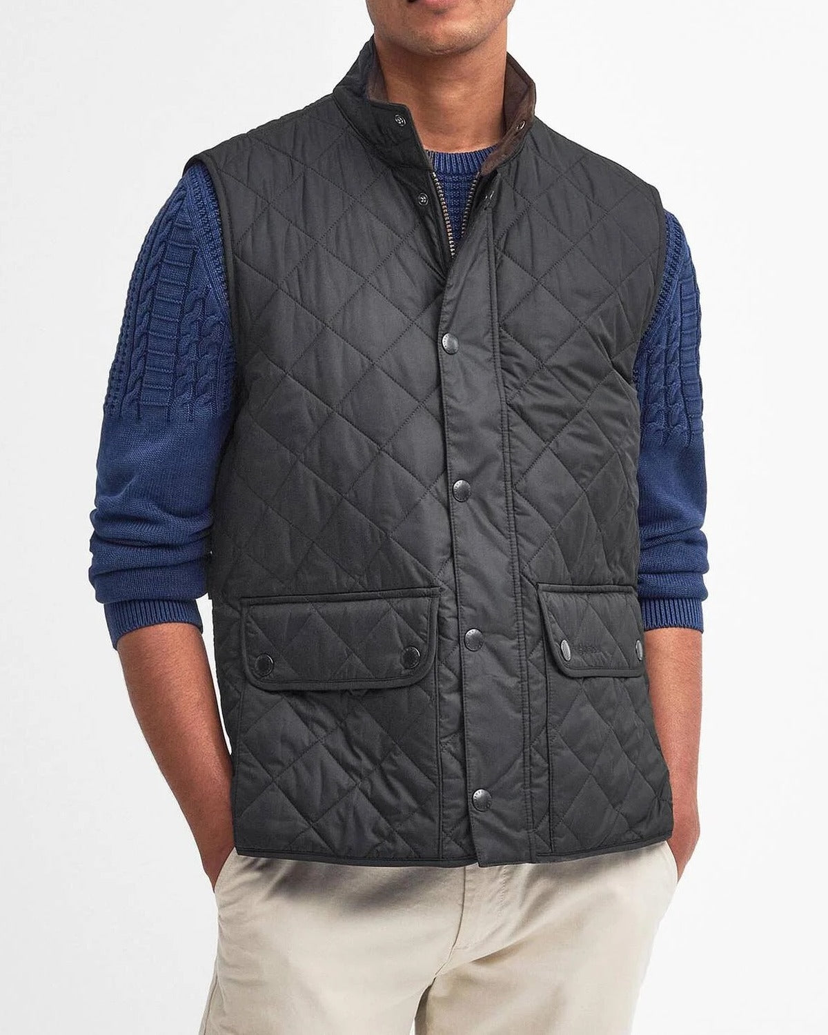 BARBOUR Gilet Uomo NEW LOWERDALE-Classic Black