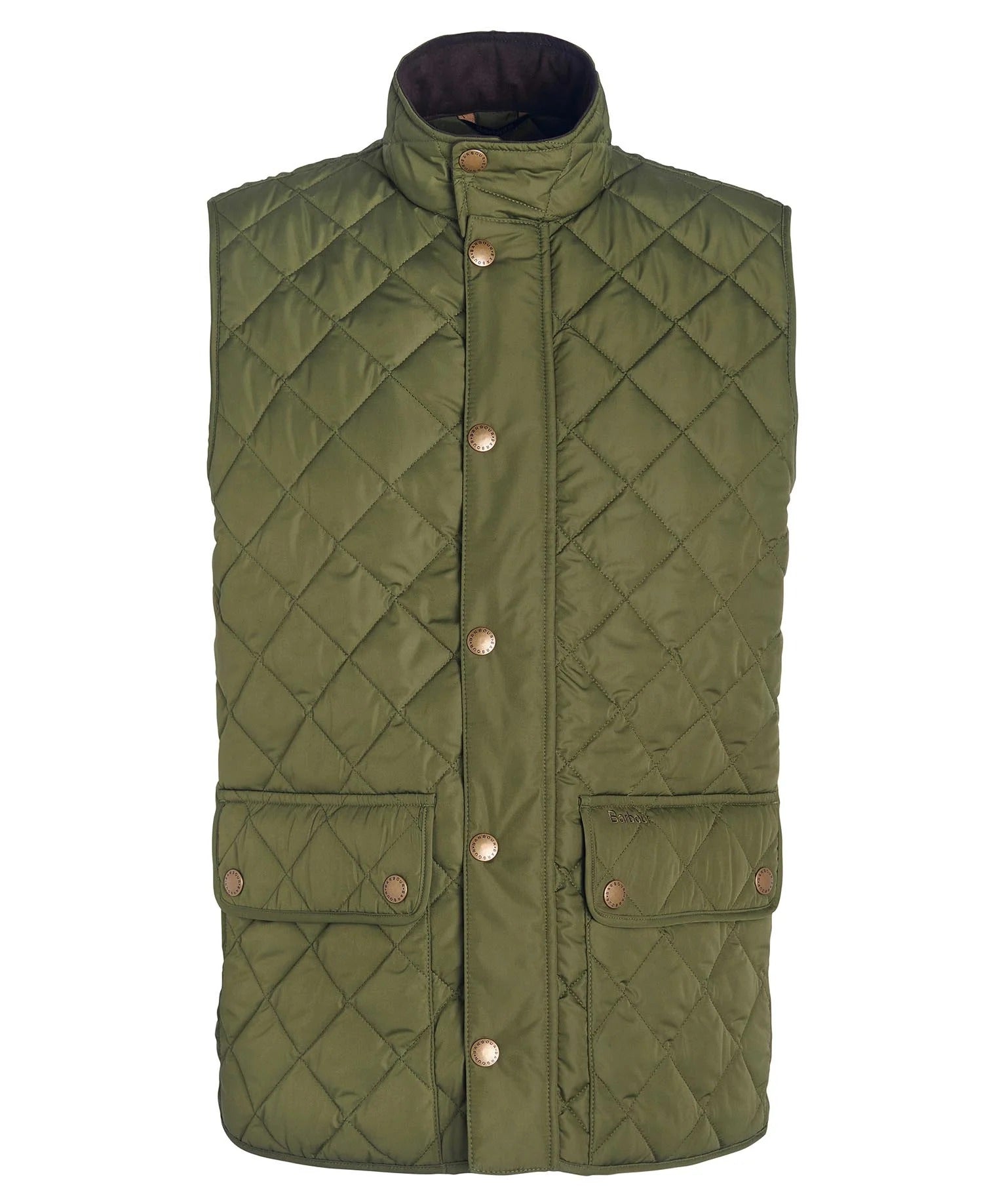 BARBOUR Gilet Uomo NEW LOWERDALE-Dark Moss