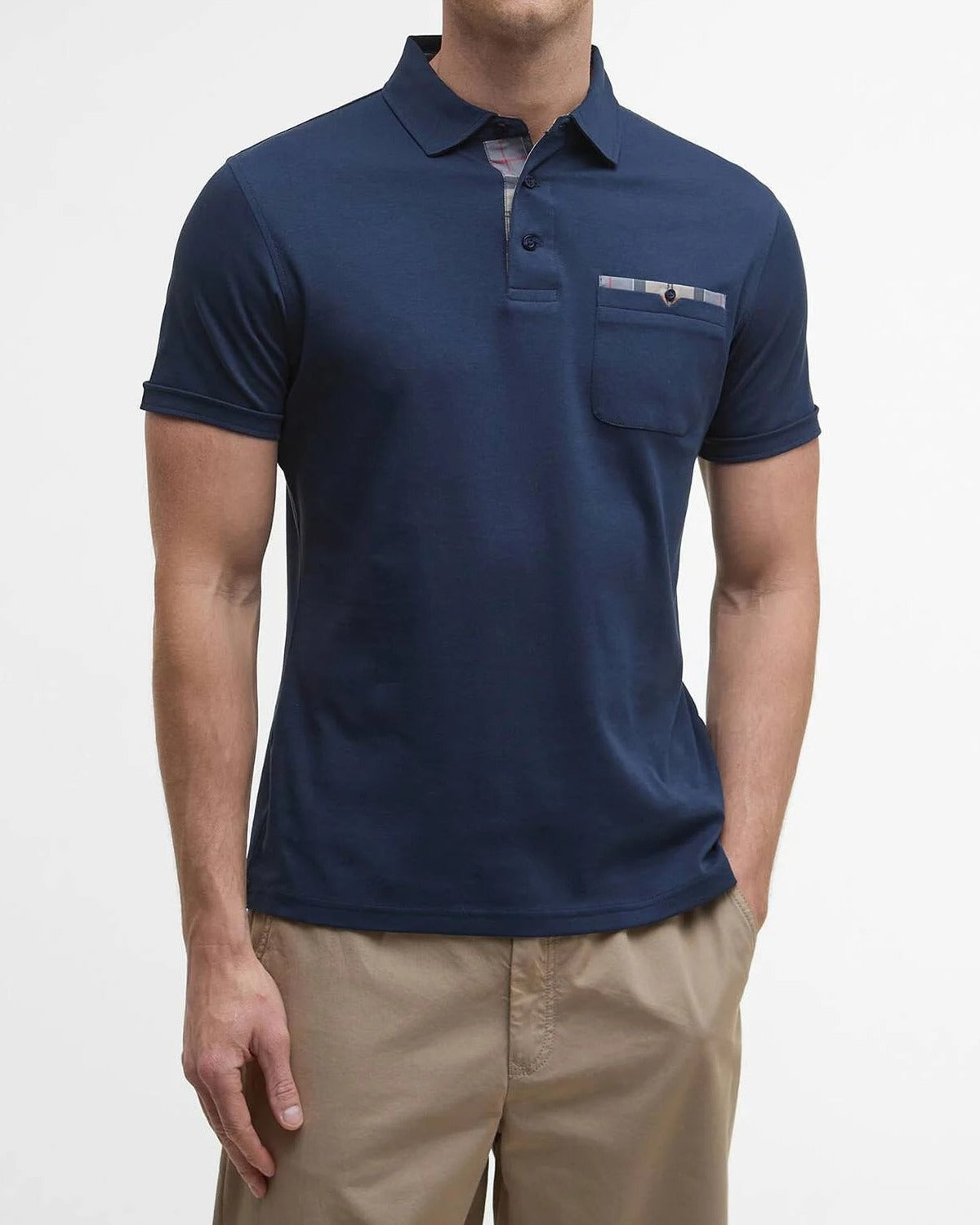 BARBOUR Polo Uomo CORPATCH-Navy