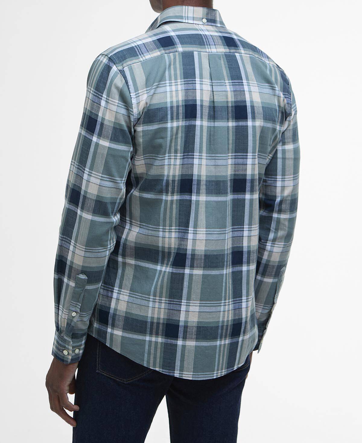 BARBOUR Camicia Uomo KIDD-Vintage Teal