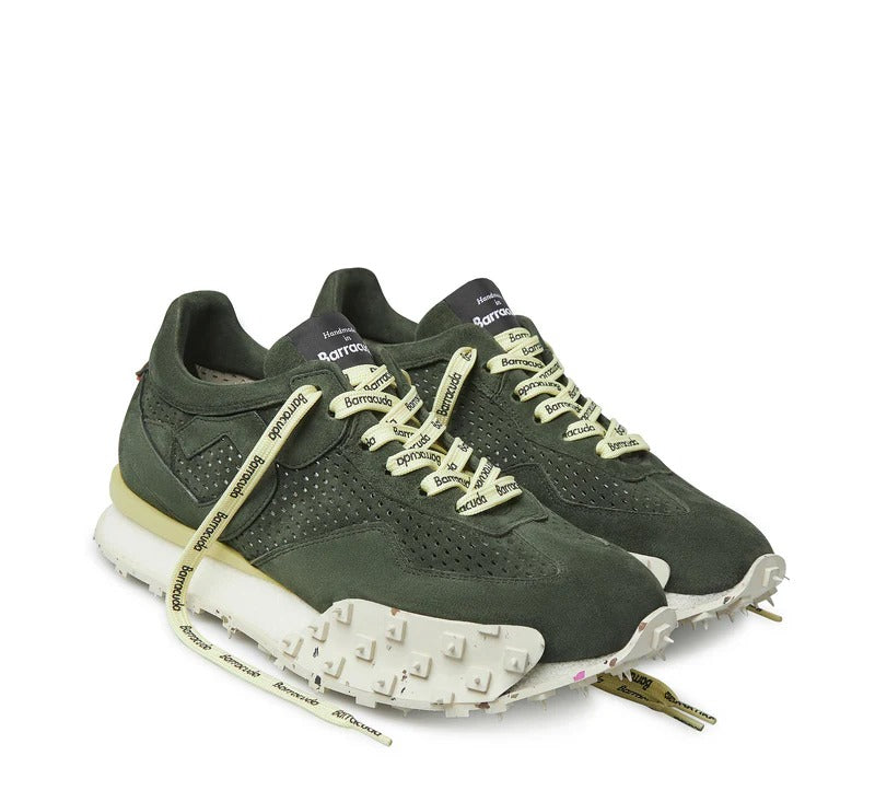 BARRACUDA Sneaker Uomo Impact Plus-Verde Militare