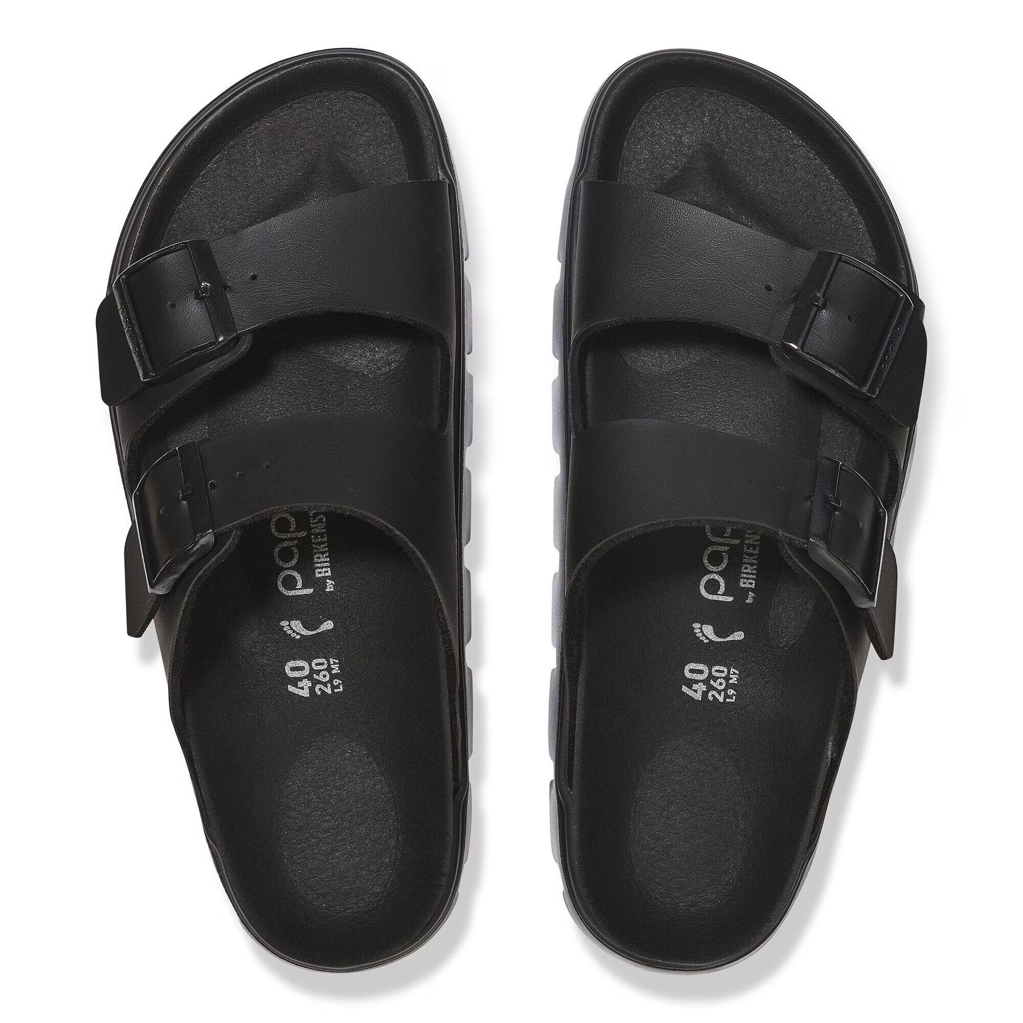 Birkenstock Ciabatta Donna Arizona PAP Chunky-Black
