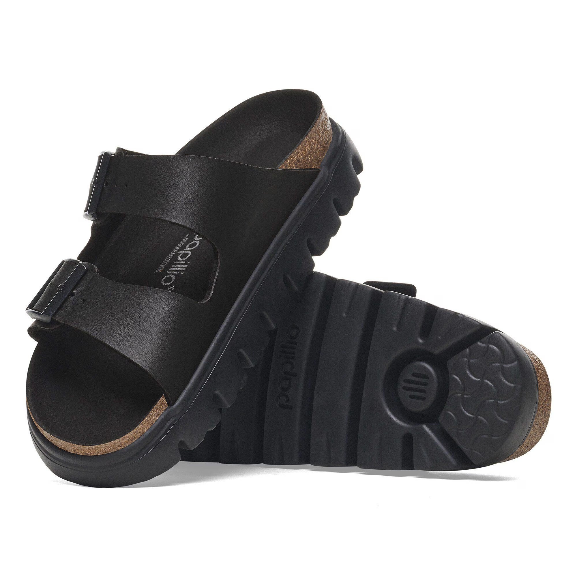 Birkenstock Ciabatta Donna Arizona PAP Chunky-Black