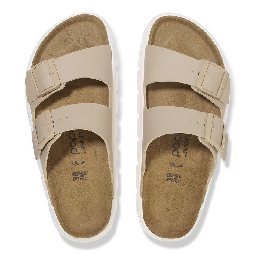 Birkenstock Ciabatta Donna Arizona PAP Chunky-Sandcastle