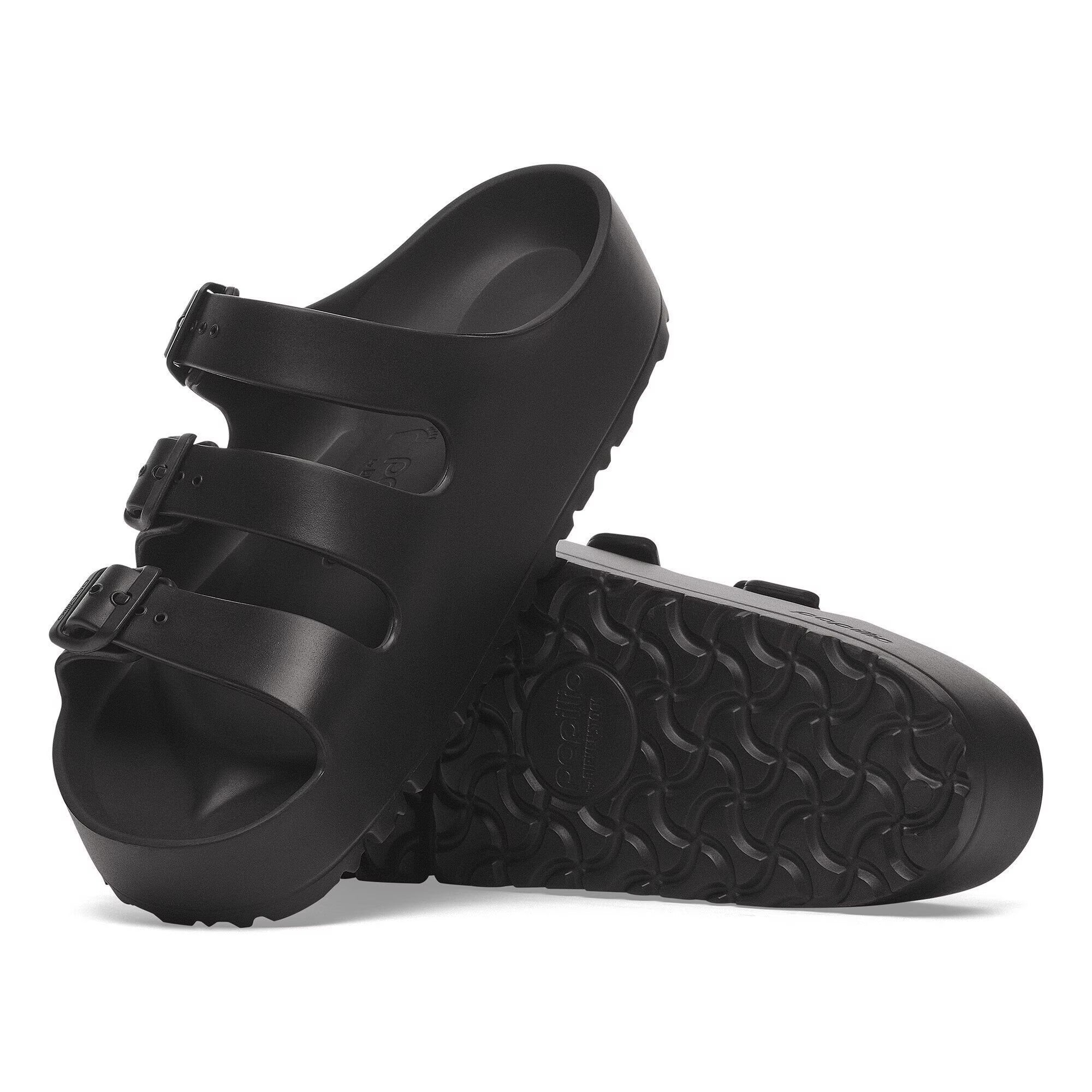 BIRKENSTOCK Ciabatta Donna FLORIDA EVA FLEX PLATFORM-Black