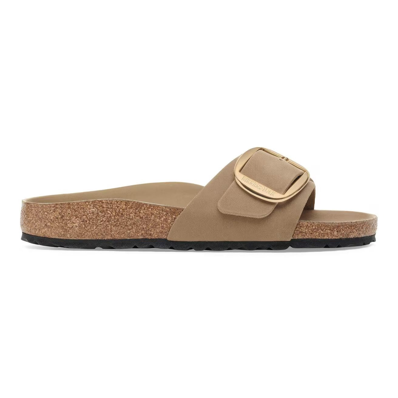 BIRKENSTOCK Ciabatta Donna MADRID BIG BUCKLE Oiled Leather-Tobacco Brown
