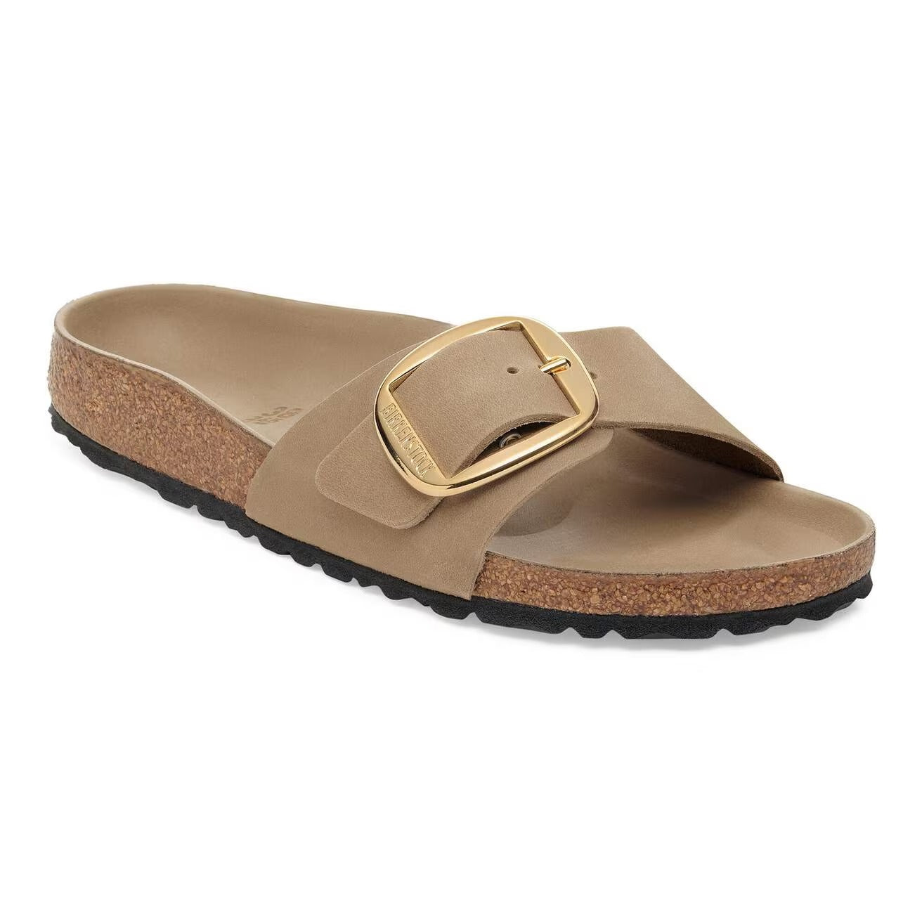 BIRKENSTOCK Ciabatta Donna MADRID BIG BUCKLE Oiled Leather-Tobacco Brown
